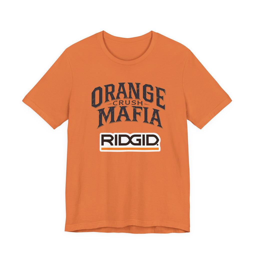 Orange Crush Mafia Unisex Tee - Trendy, Casual Wear for Fans, Birthday Gifts, Summer Celebrations, Music Festivals, Everyday Style
