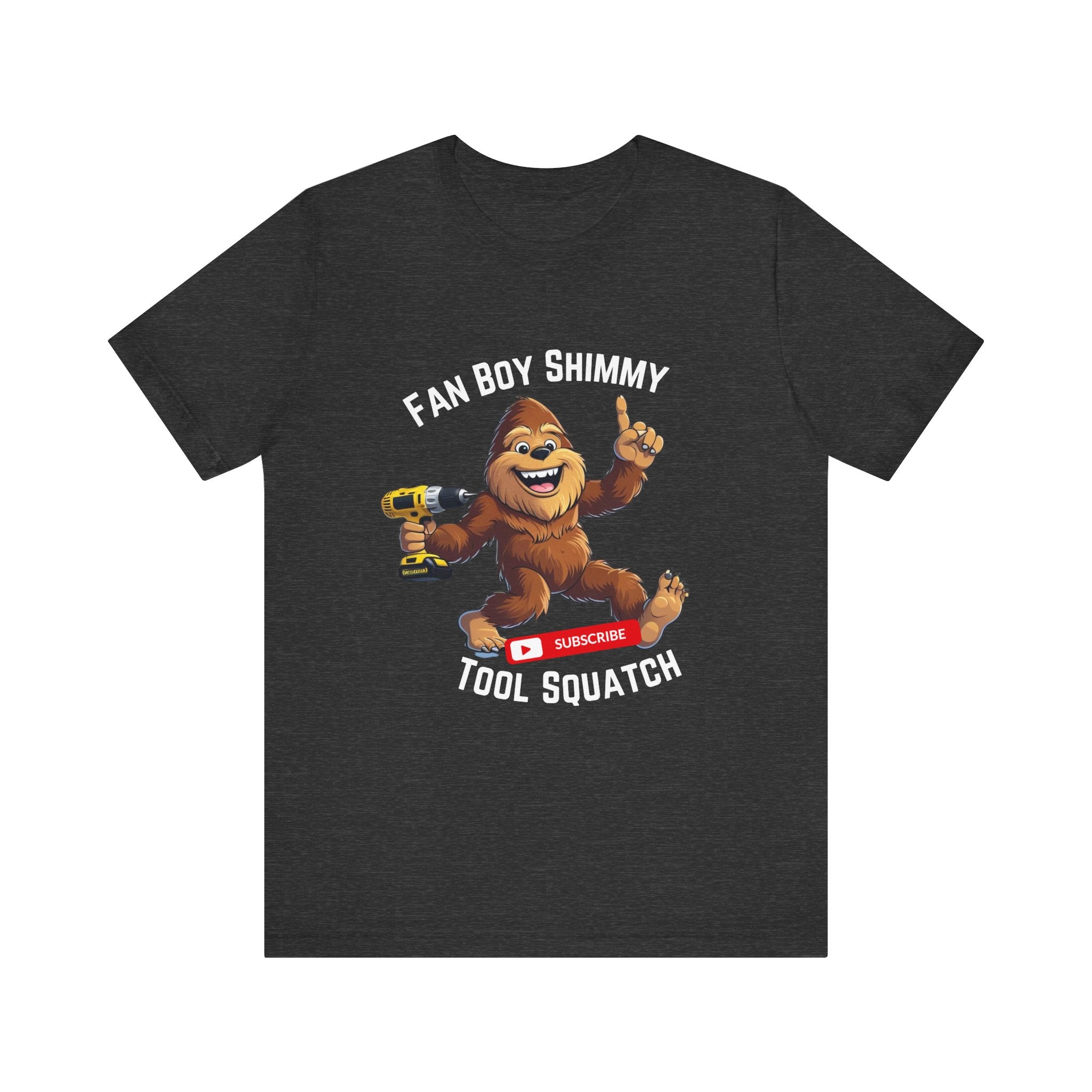 Fanboy Shimmy Tee for Adults, Great for Gifts, Party Wear, Casual Style, YouTube Fans, Unisex Jersey Tee