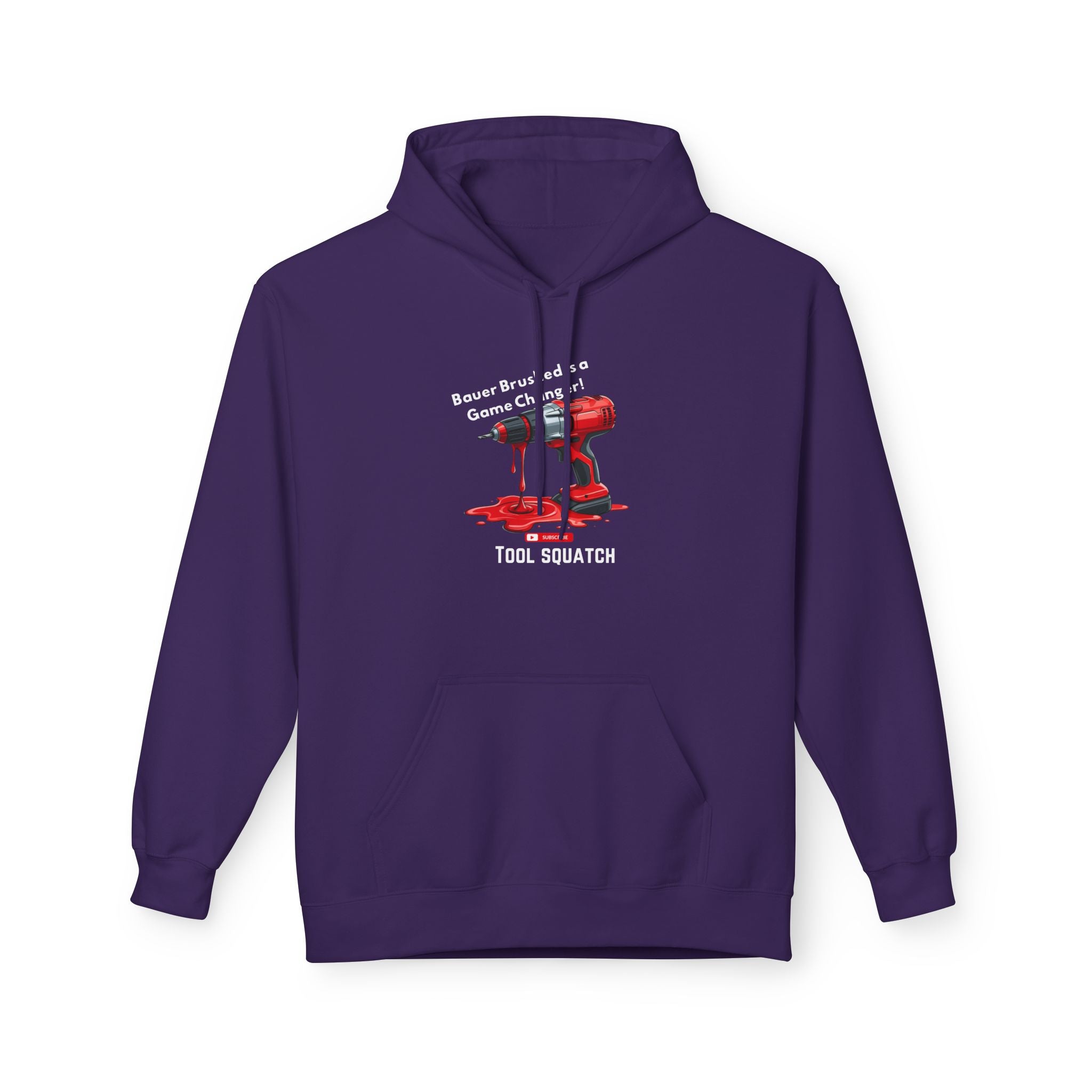 Game Changer  Hoodie, Tool Squatch, Funny Work Hoodie, Gift for Dad, Carpenter Hoodie, Casual Unisex Fleece Sweatshirt