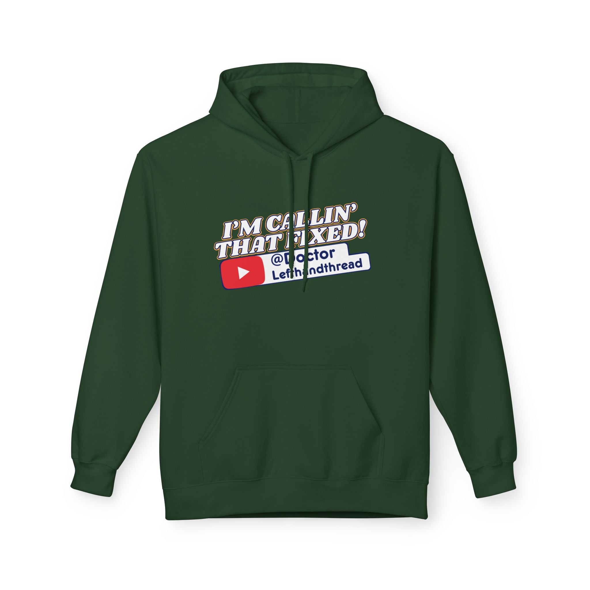 I'm Callin' That Fixed! Doctor Lefthandthread Funny Gift for YouTube Fans, Cozy Sweatshirt, Perfect for Casual Wear & Holidays