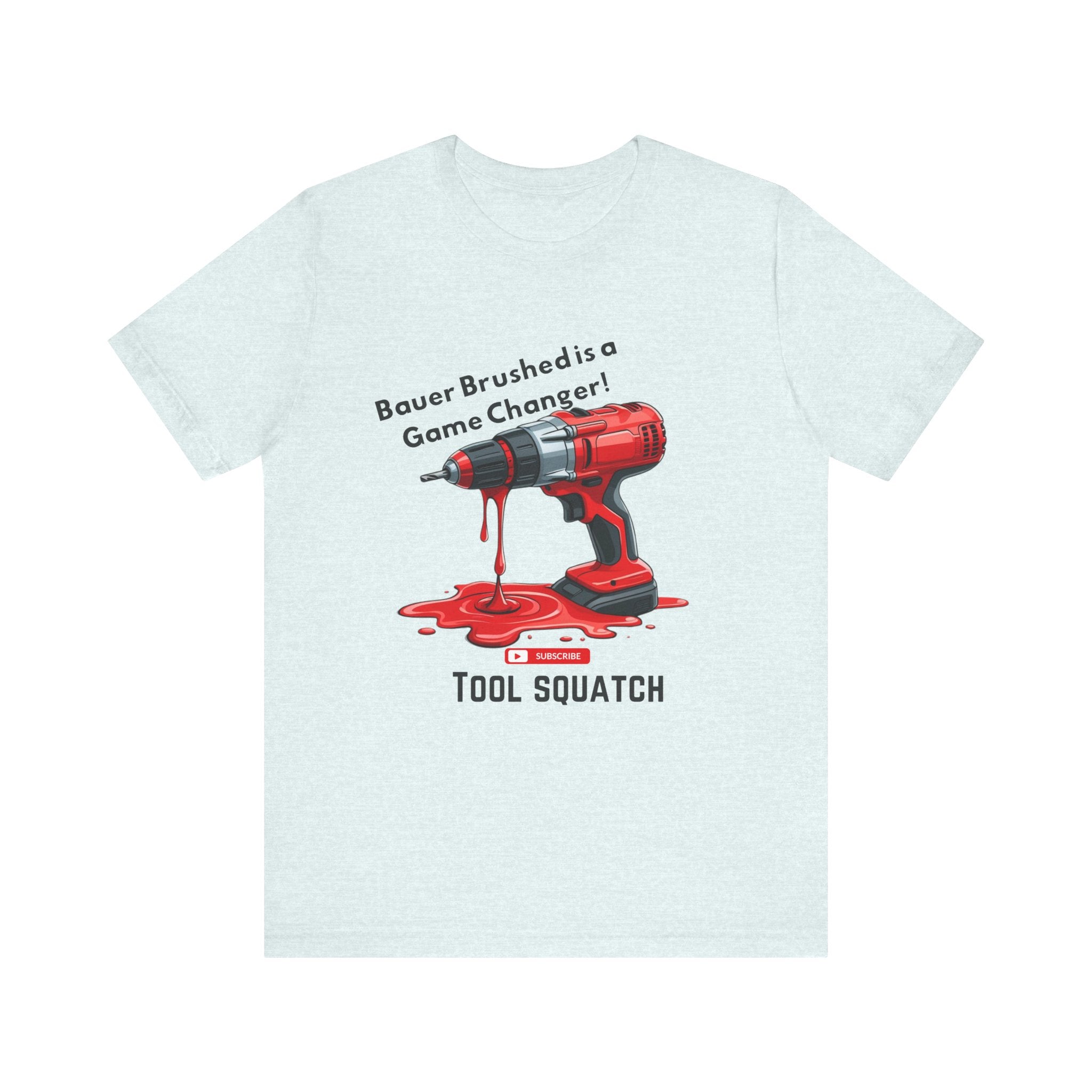 Game Changer, Funny Drill Graphic Tee - Tool Squatch, Casual Shirt for DIY Lovers, Gift for Handyman, Father's Day or Birthday T-Shirt