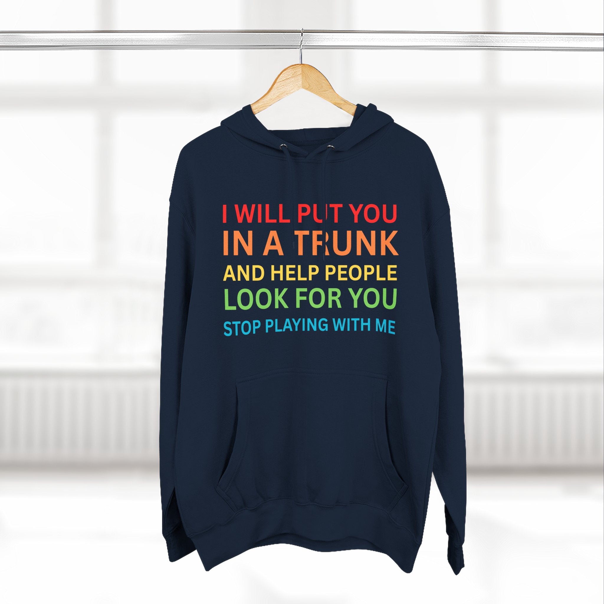 In A Trunk Three-Panel Fleece Hoodie, Funny Hooded Sweatshirt, Quirky Gift, Unisex Pullover, Casual Wear, Birthday Present, Gift for [...]