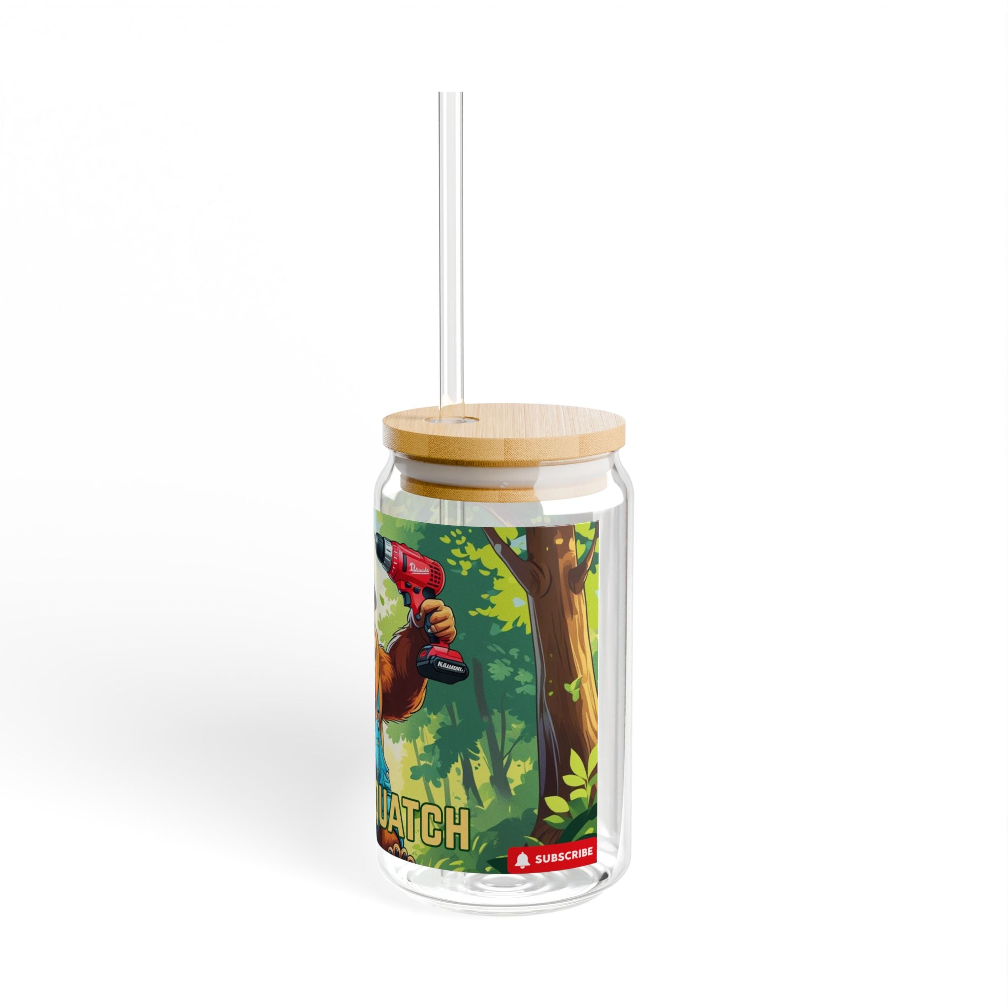 Tool Squatch, Funny Drinkware, Summer BBQ, Outdoor Parties, Gift for Nature Lovers