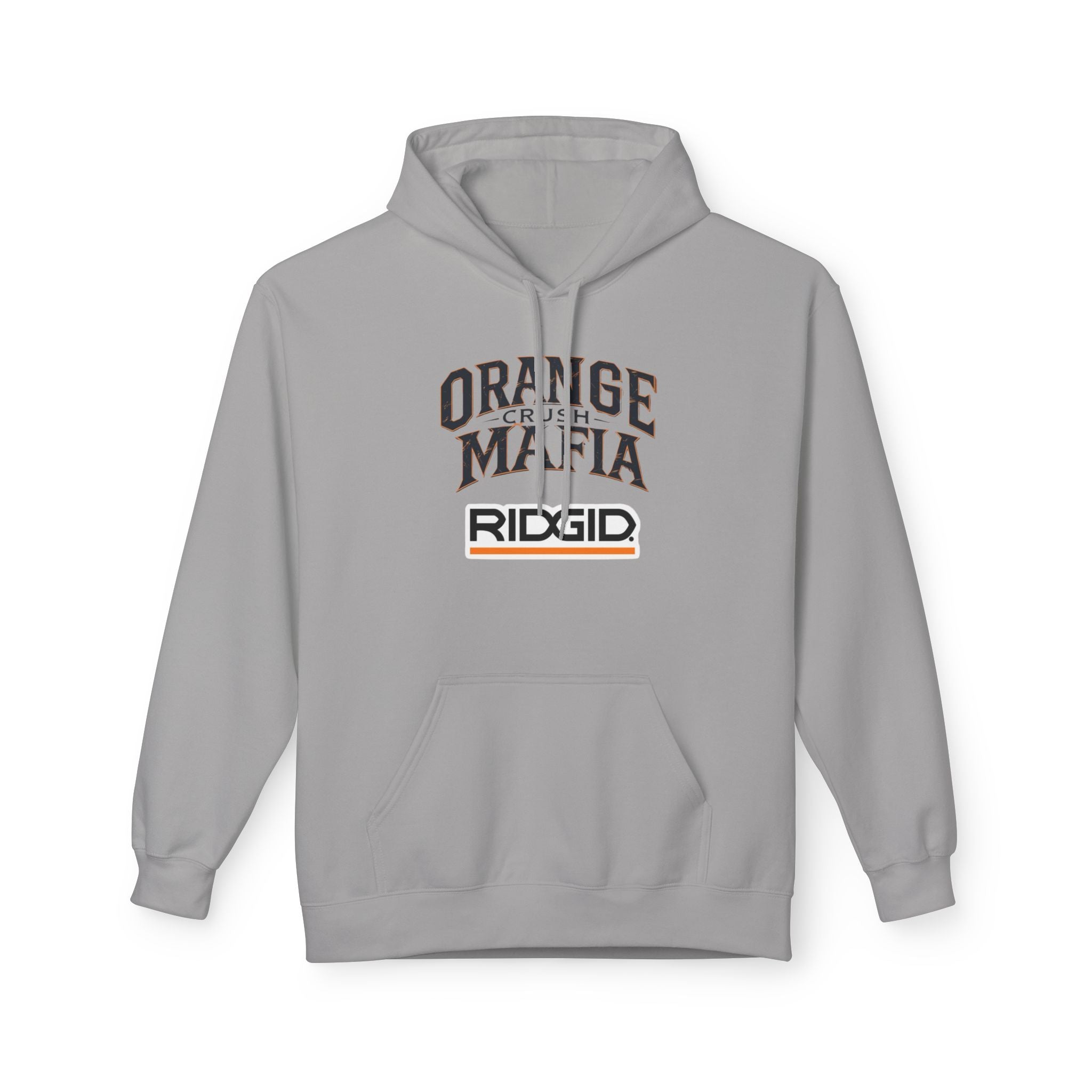 Orange Mafia Rigid Unisex Fleece Hoodie