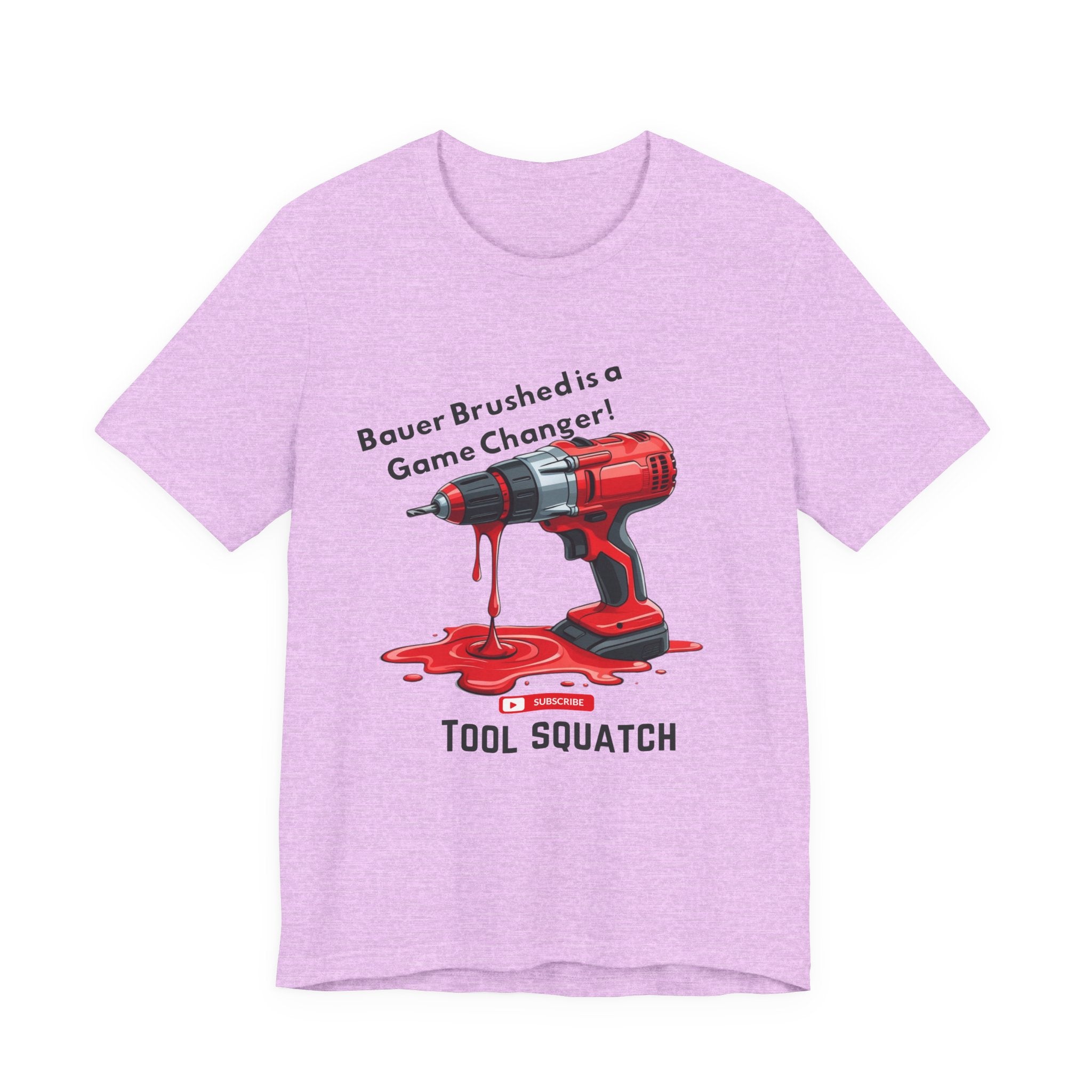 Game Changer, Funny Drill Graphic Tee - Tool Squatch, Casual Shirt for DIY Lovers, Gift for Handyman, Father's Day or Birthday T-Shirt