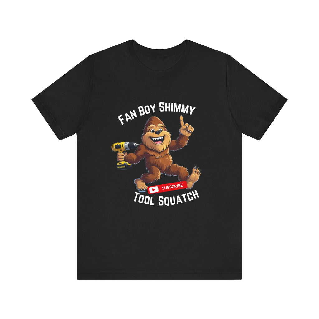 Fanboy Shimmy Tee for Adults, Great for Gifts, Party Wear, Casual Style, YouTube Fans, Unisex Jersey Tee