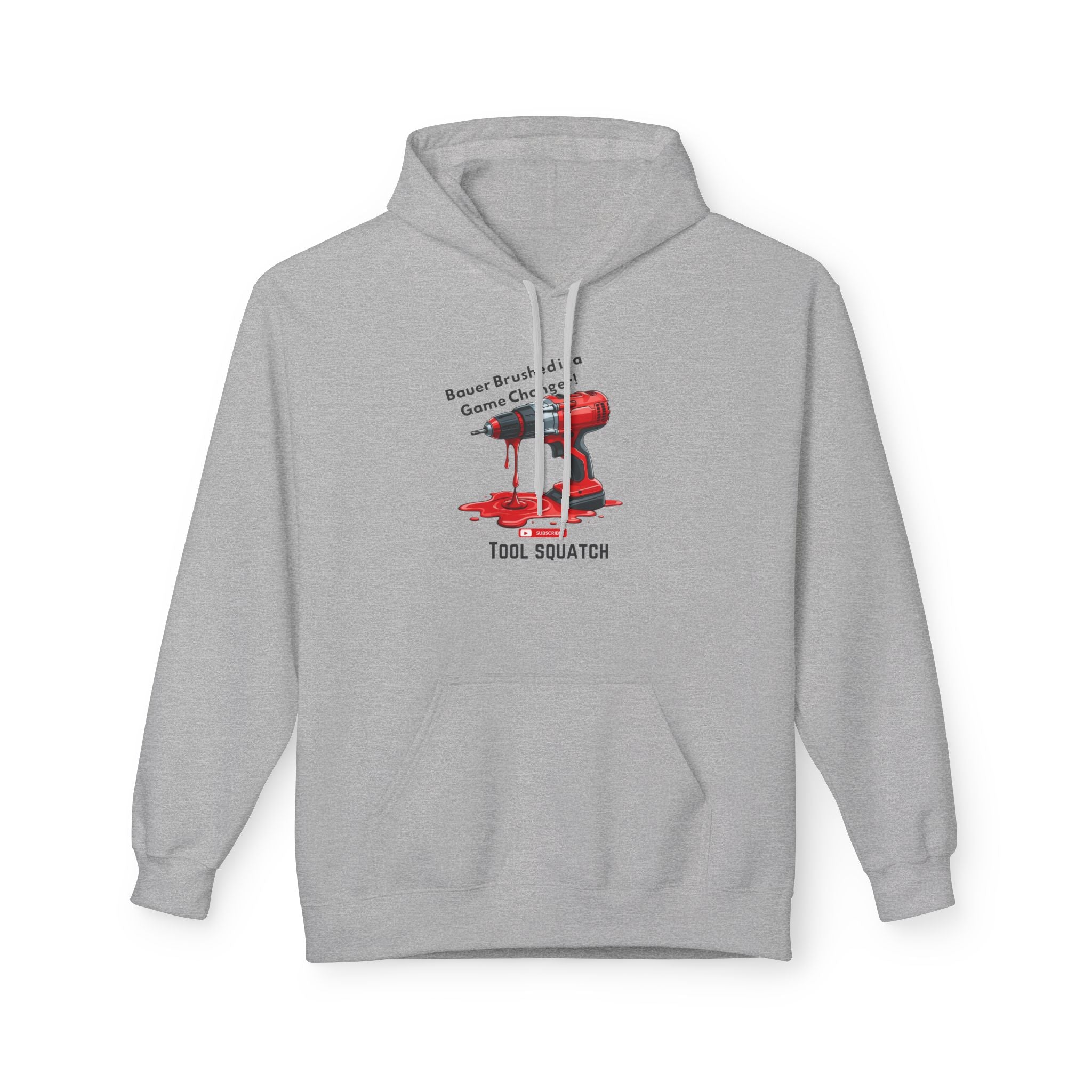 Game Changer Hoodie, Tool Squatch, Funny DIY Apparel, Perfect Gift for Builders, Tools & Crafts Lover, Unisex Fleece Sweatshirt