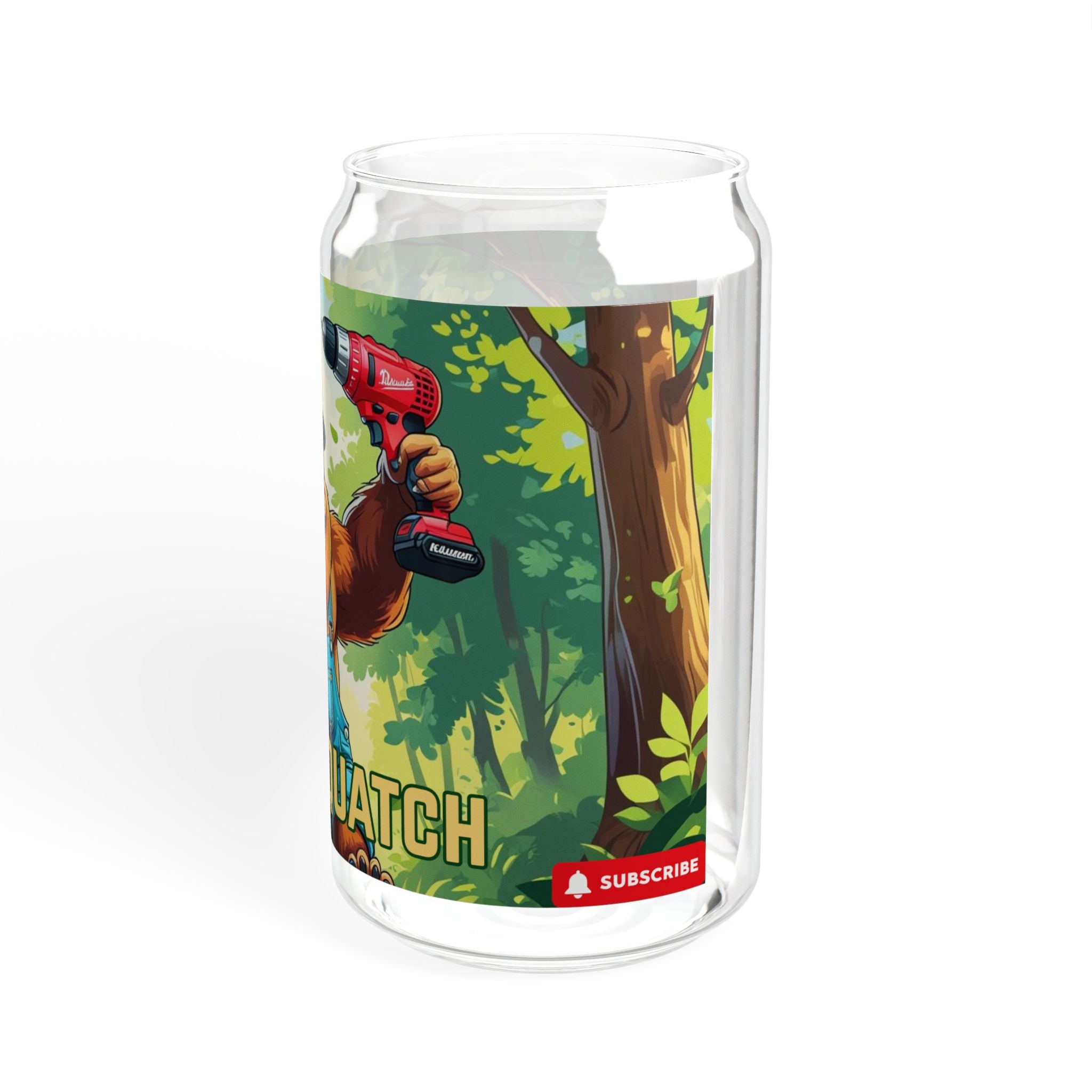 Tool Squatch, Funny Drinkware, Summer BBQ, Outdoor Parties, Gift for Nature Lovers
