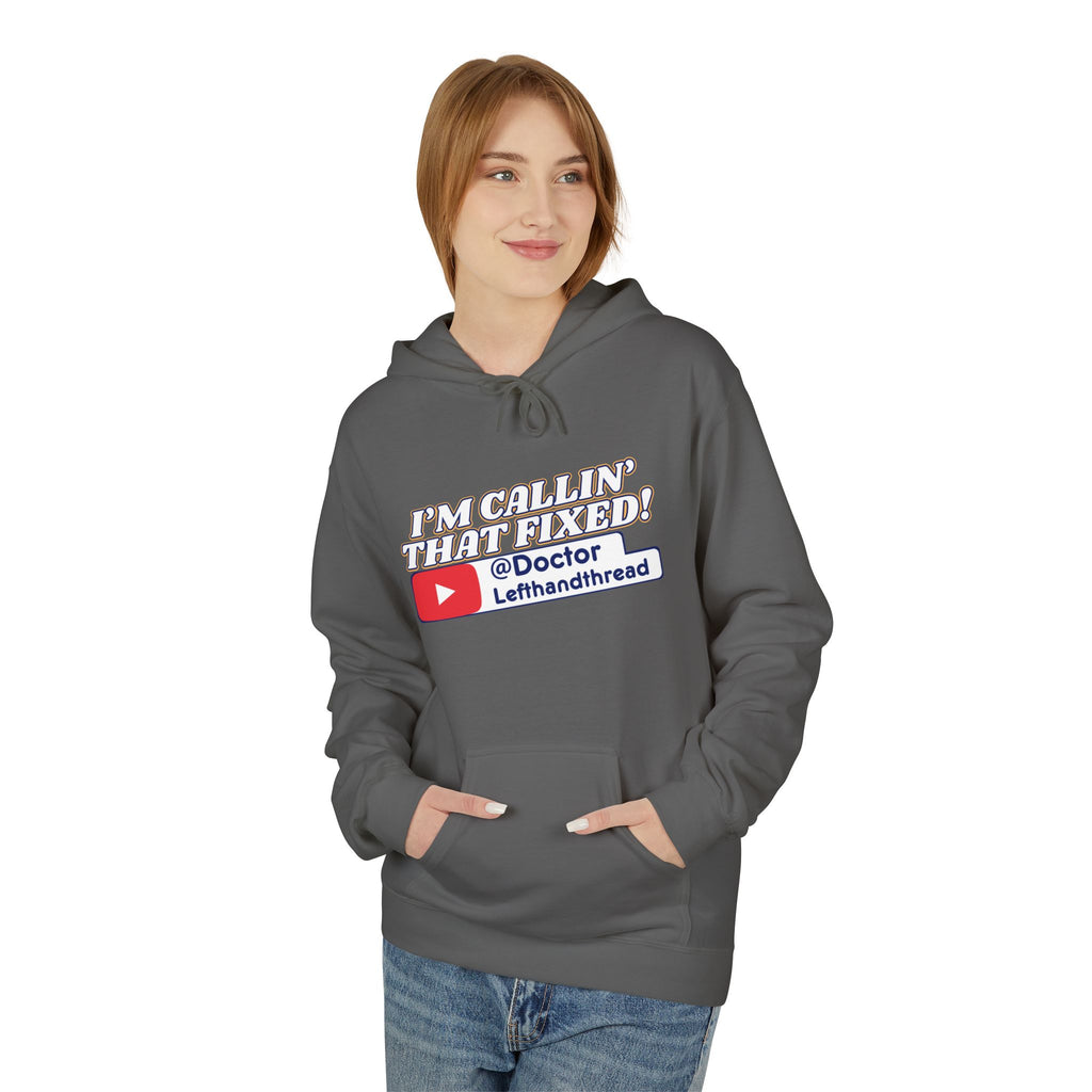 I'm Callin' That Fixed! Doctor Lefthandthread Funny Gift for YouTube Fans, Cozy Sweatshirt, Perfect for Casual Wear & Holidays