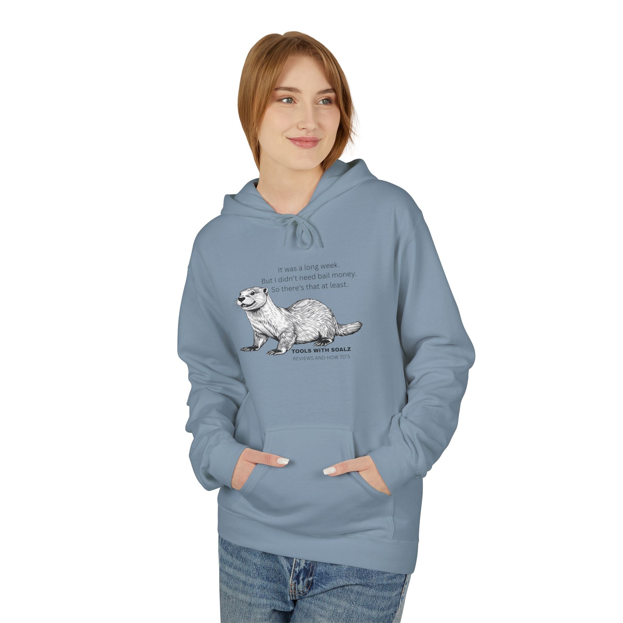 Bail Money, Tools with SoAlz, Cute Graphic Hoodie, Unisex Casual Wear, Perfect Gift for Holidays, Cozy Boutique Apparel
