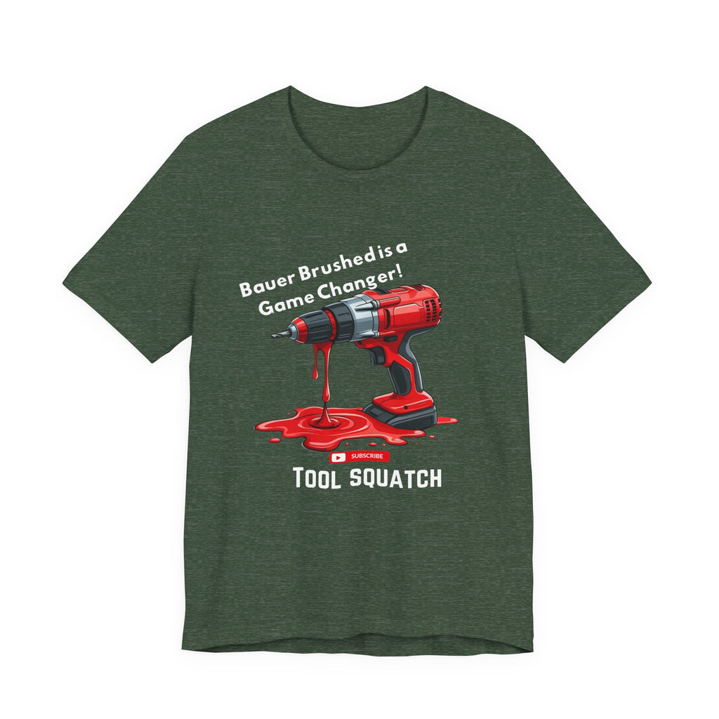 Game Changer Tool Tee, Tool Squatch, Funny Tool Lover Gift, Unisex T-Shirt, Dad's DIY Shirt, Home Improvement Apparel, Perfect for Birthdays