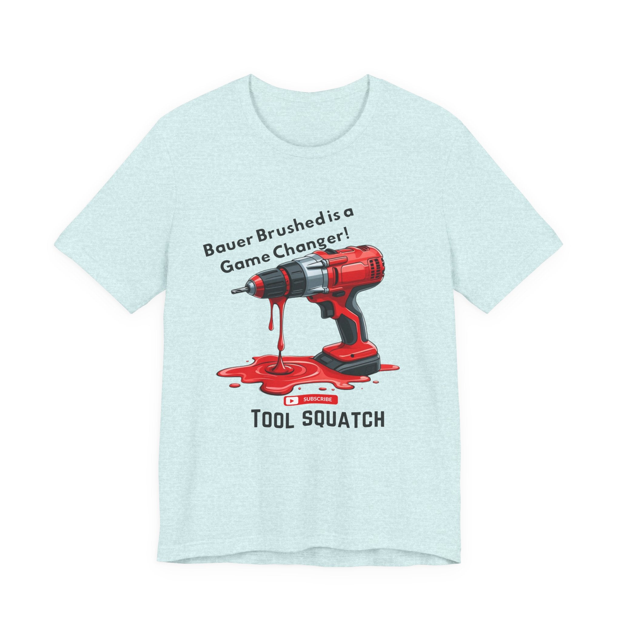 Game Changer, Funny Drill Graphic Tee - Tool Squatch, Casual Shirt for DIY Lovers, Gift for Handyman, Father's Day or Birthday T-Shirt