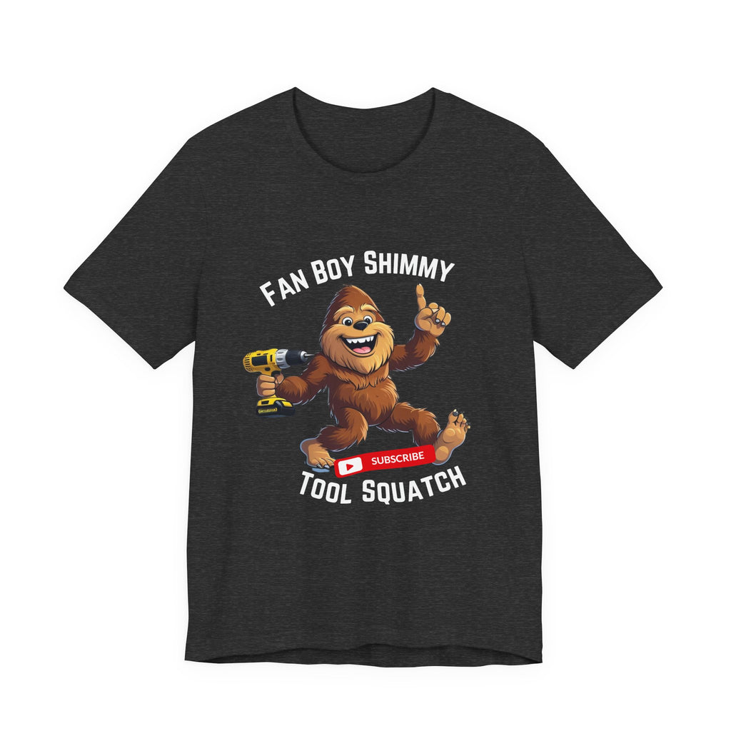 Fanboy Shimmy Tee for Adults, Great for Gifts, Party Wear, Casual Style, YouTube Fans, Unisex Jersey Tee