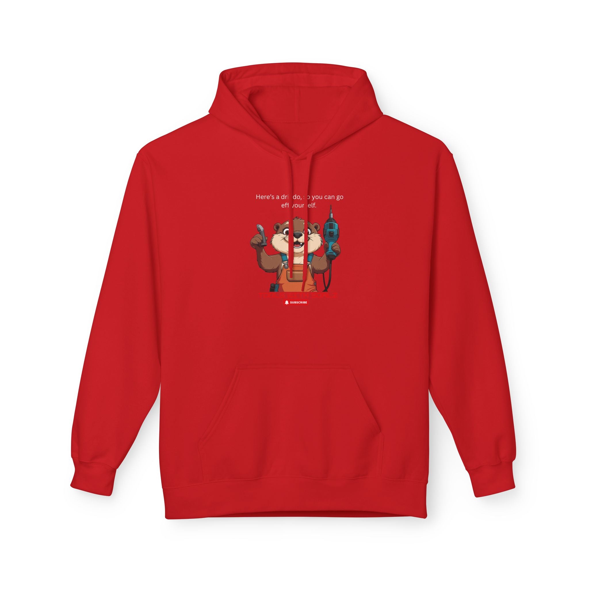 Drilldo Tools with SoAlz Animal Graphic Hoodie | Cozy Unisex Fleece for Casual Outings, Gifts for Animal Lovers, Fun Everyday Wear, Unique Sportswear