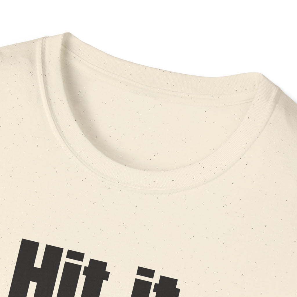 'Hit it with your purse!' - Gift for Friends, Casual Wear, Humor Shirt, Birthday, Everyday Style