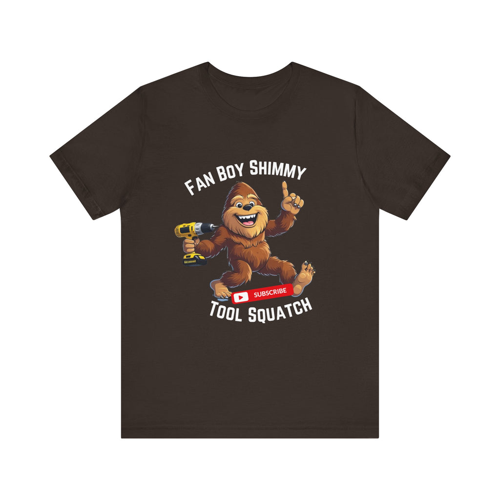Fanboy Shimmy Tee for Adults, Great for Gifts, Party Wear, Casual Style, YouTube Fans, Unisex Jersey Tee