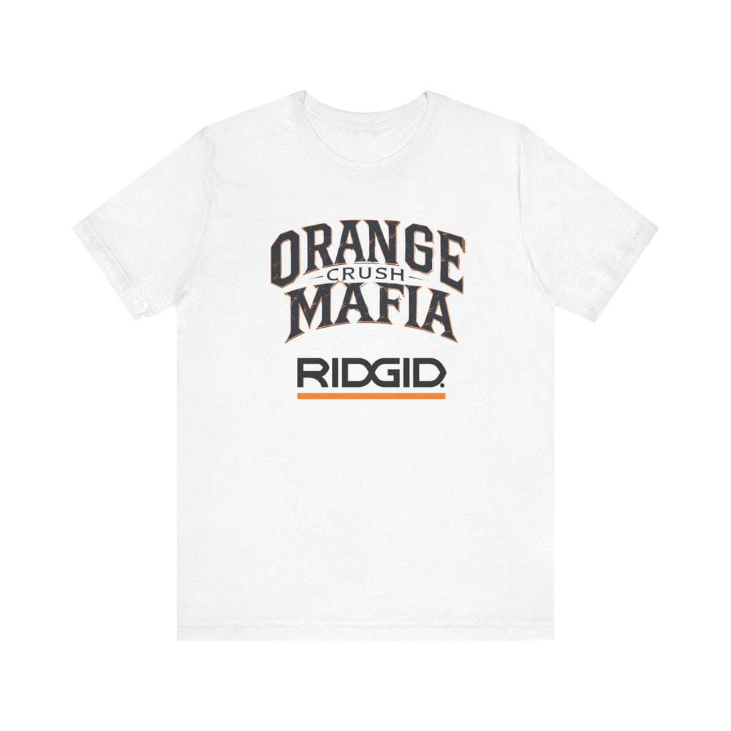 Orange Crush Mafia Unisex Tee - Trendy, Casual Wear for Fans, Birthday Gifts, Summer Celebrations, Music Festivals, Everyday Style