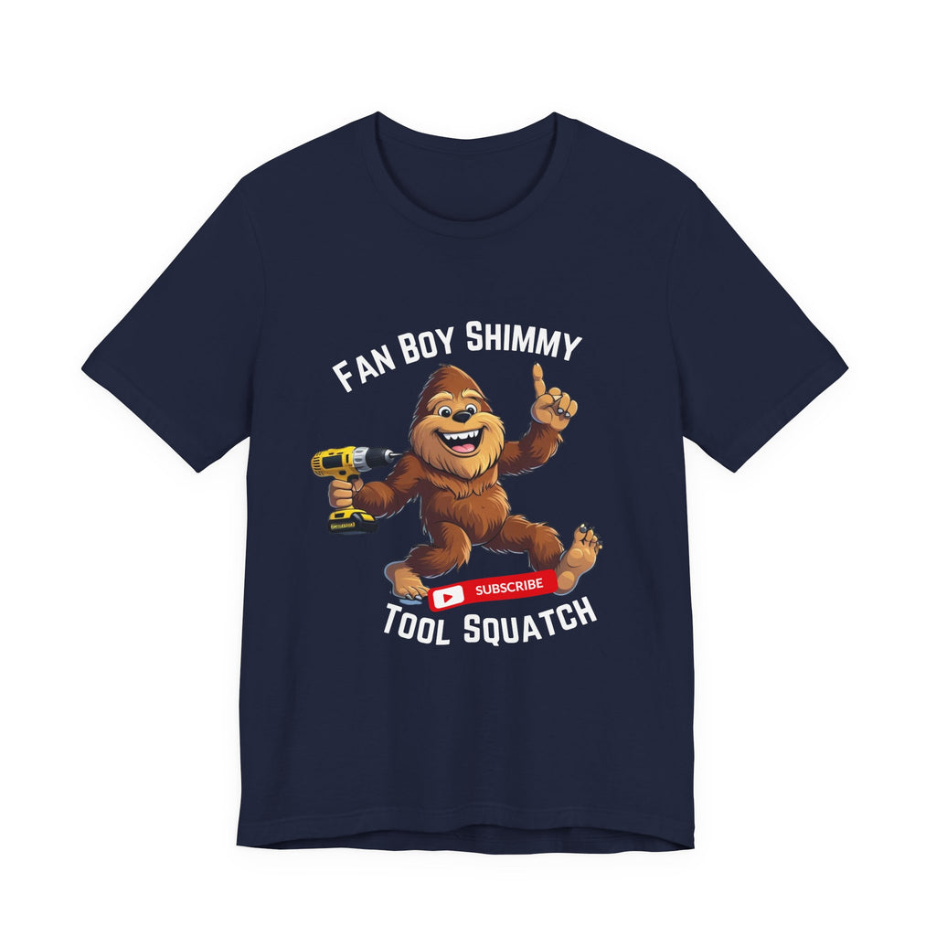 Fanboy Shimmy Tee for Adults, Great for Gifts, Party Wear, Casual Style, YouTube Fans, Unisex Jersey Tee