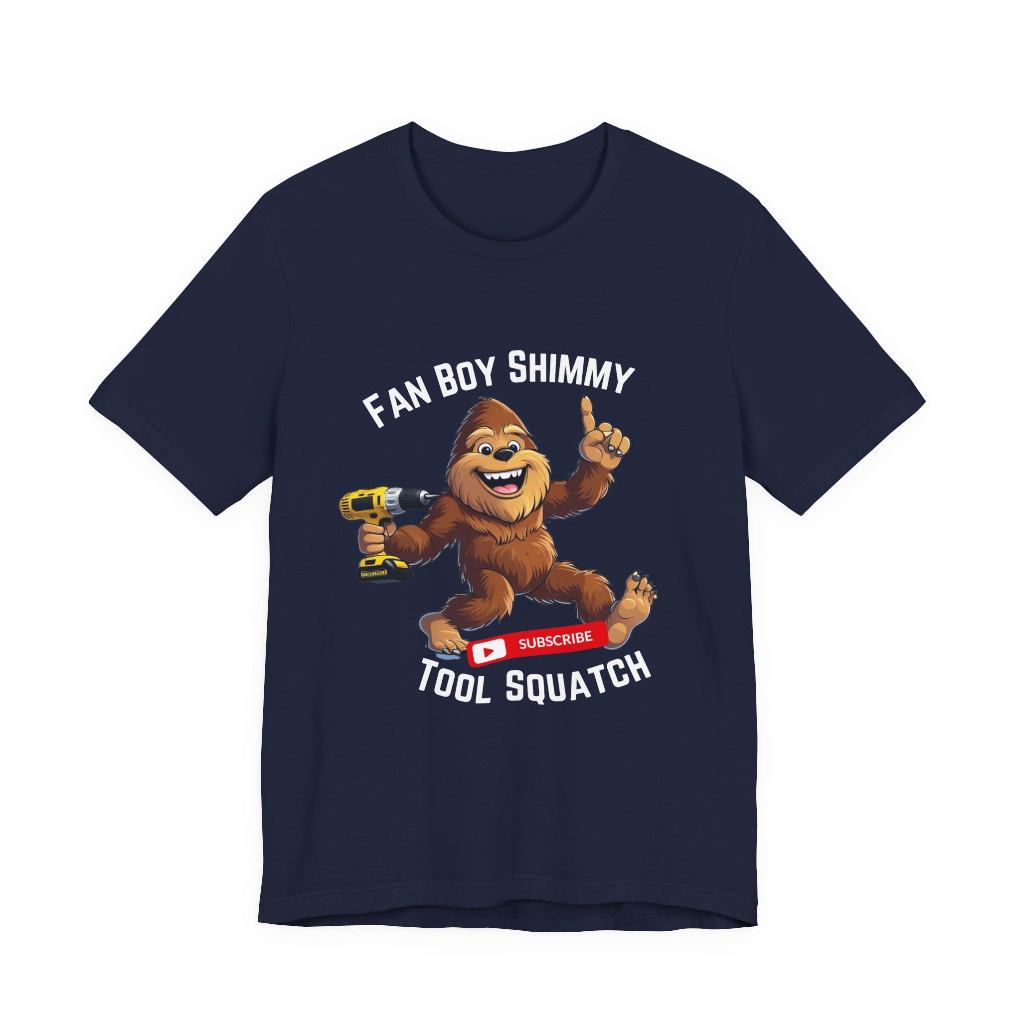 Fanboy Shimmy Tee for Adults, Great for Gifts, Party Wear, Casual Style, YouTube Fans, Unisex Jersey Tee