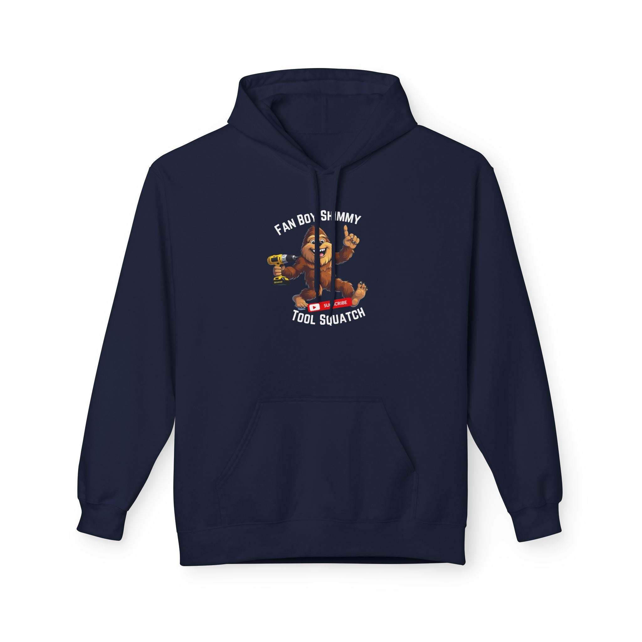 Fanboy Shimmy Hoodie, Tool Squatch, Gift for Dad, Father's Day Hoodie, Casual Wear, Comfortable Hoodie, Unique Dad Gift