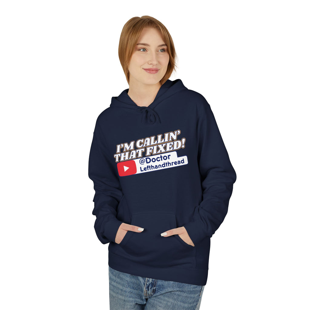 I'm Callin' That Fixed! Doctor Lefthandthread Funny Gift for YouTube Fans, Cozy Sweatshirt, Perfect for Casual Wear & Holidays