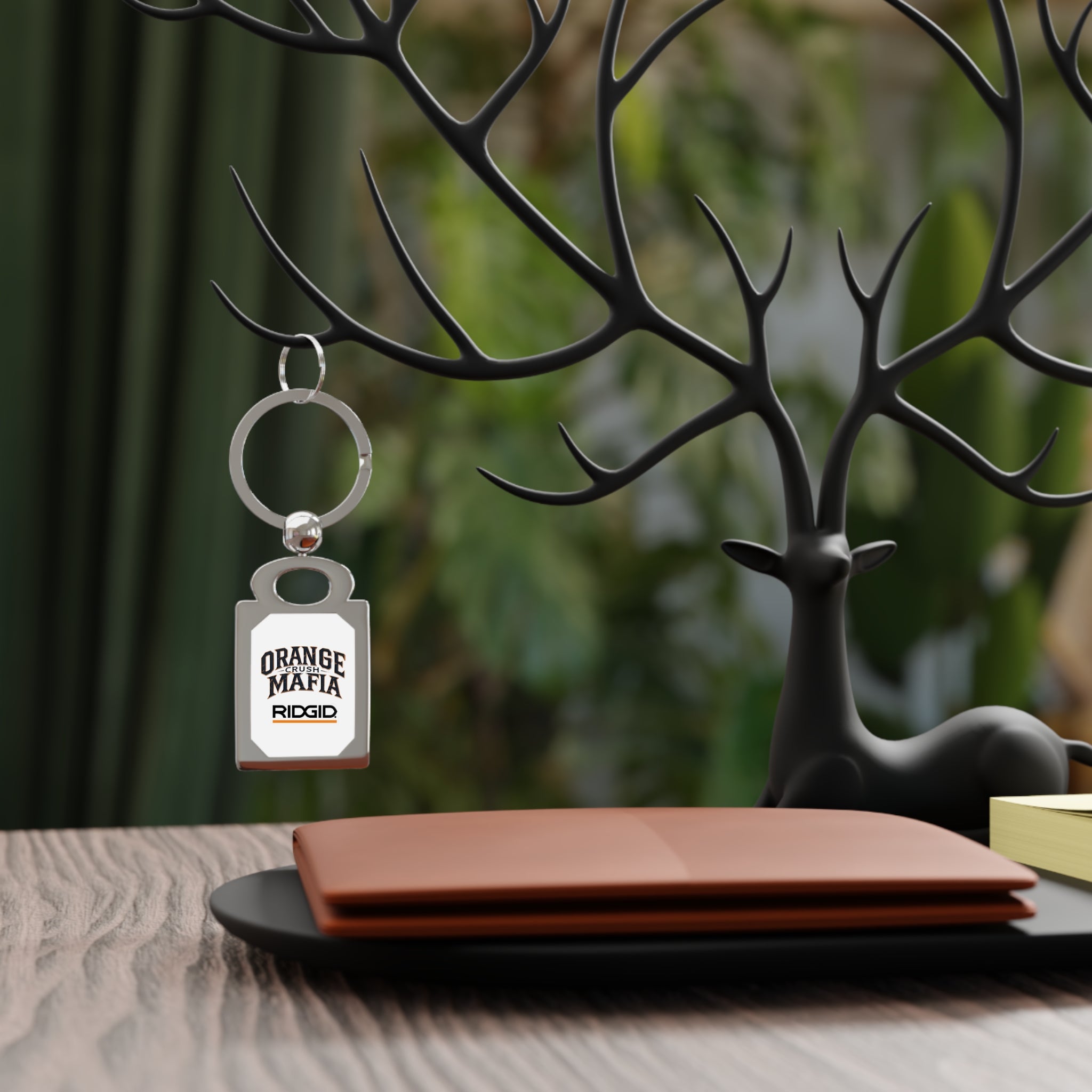 Orange Crush Mafia Tool Squatch  Photo Keyring, Custom Keychain Gift, Memory Keepsake, Photo Holder, Unique Present for Loved Ones