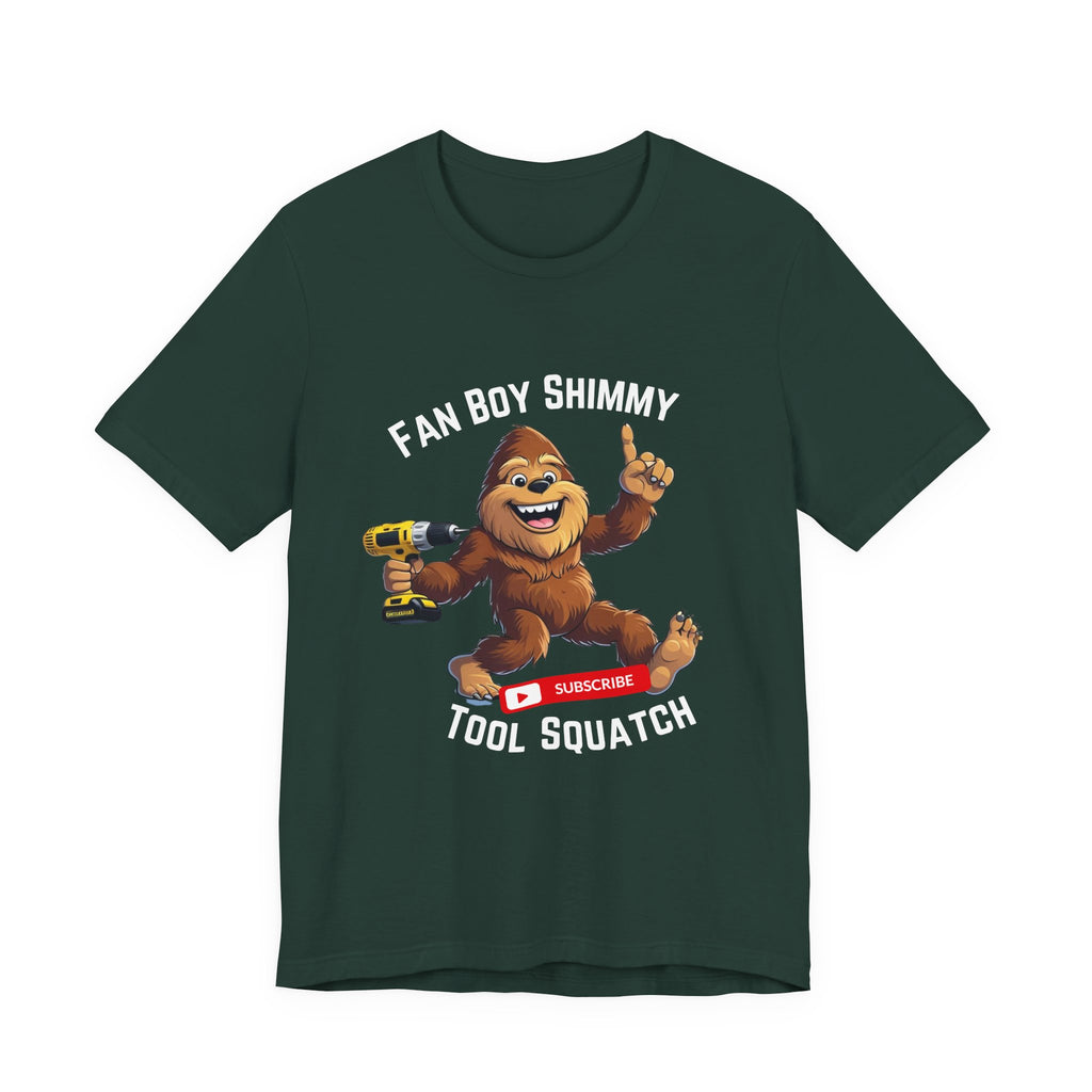 Fanboy Shimmy Tee for Adults, Great for Gifts, Party Wear, Casual Style, YouTube Fans, Unisex Jersey Tee