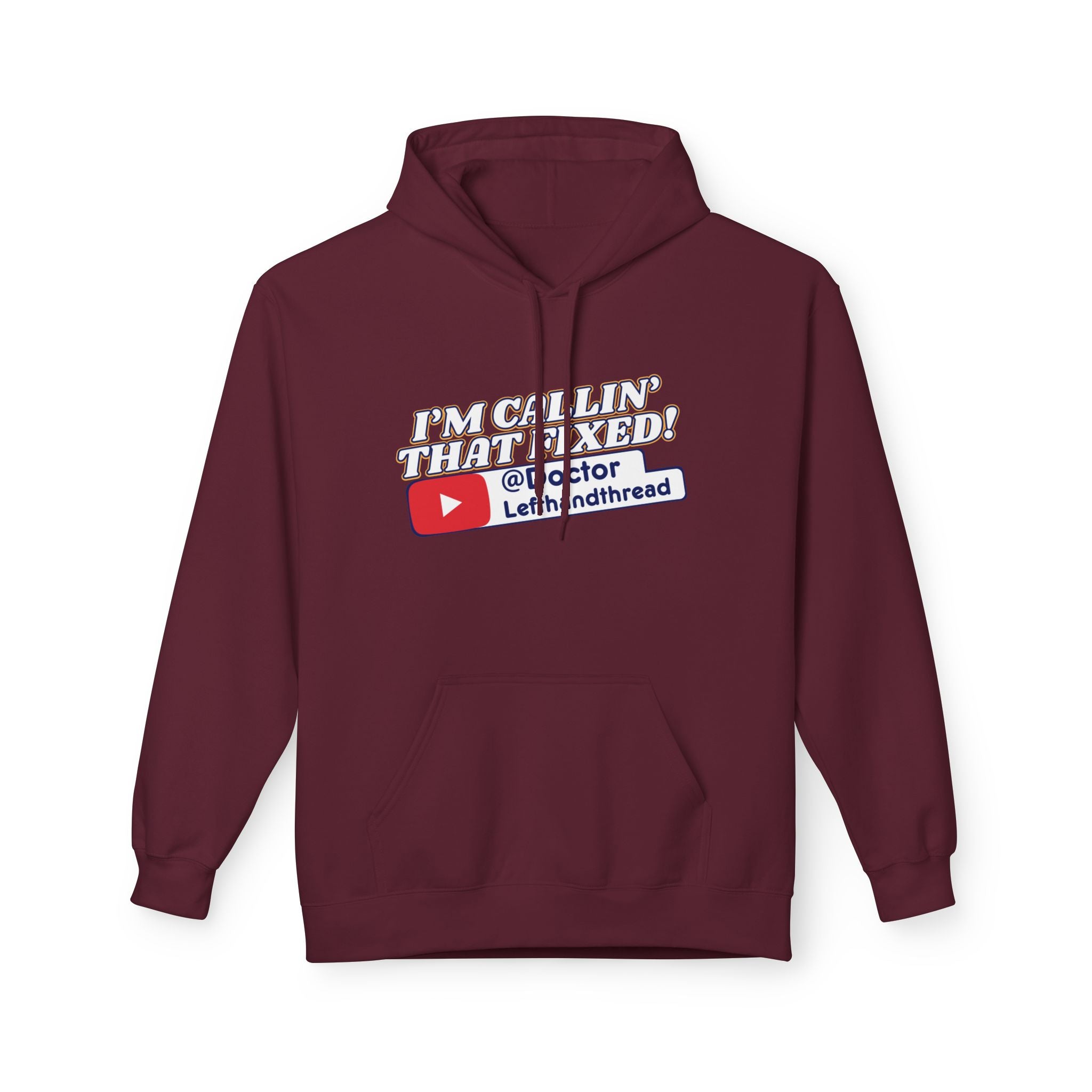 I'm Callin' That Fixed! Doctor Lefthandthread Funny Gift for YouTube Fans, Cozy Sweatshirt, Perfect for Casual Wear & Holidays