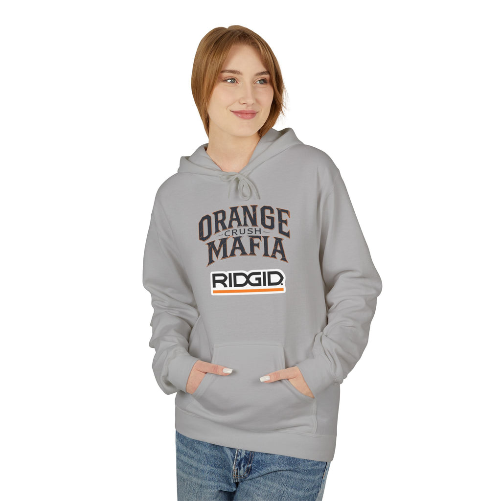 Orange Mafia Rigid Unisex Fleece Hoodie