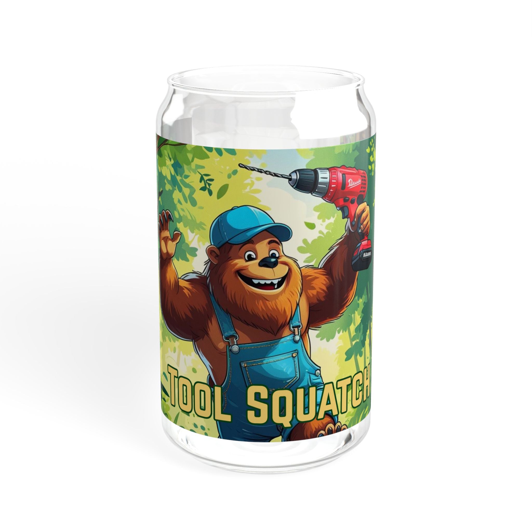 Tool Squatch, Funny Drinkware, Summer BBQ, Outdoor Parties, Gift for Nature Lovers
