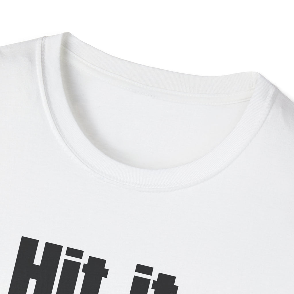 'Hit it with your purse!' - Gift for Friends, Casual Wear, Humor Shirt, Birthday, Everyday Style