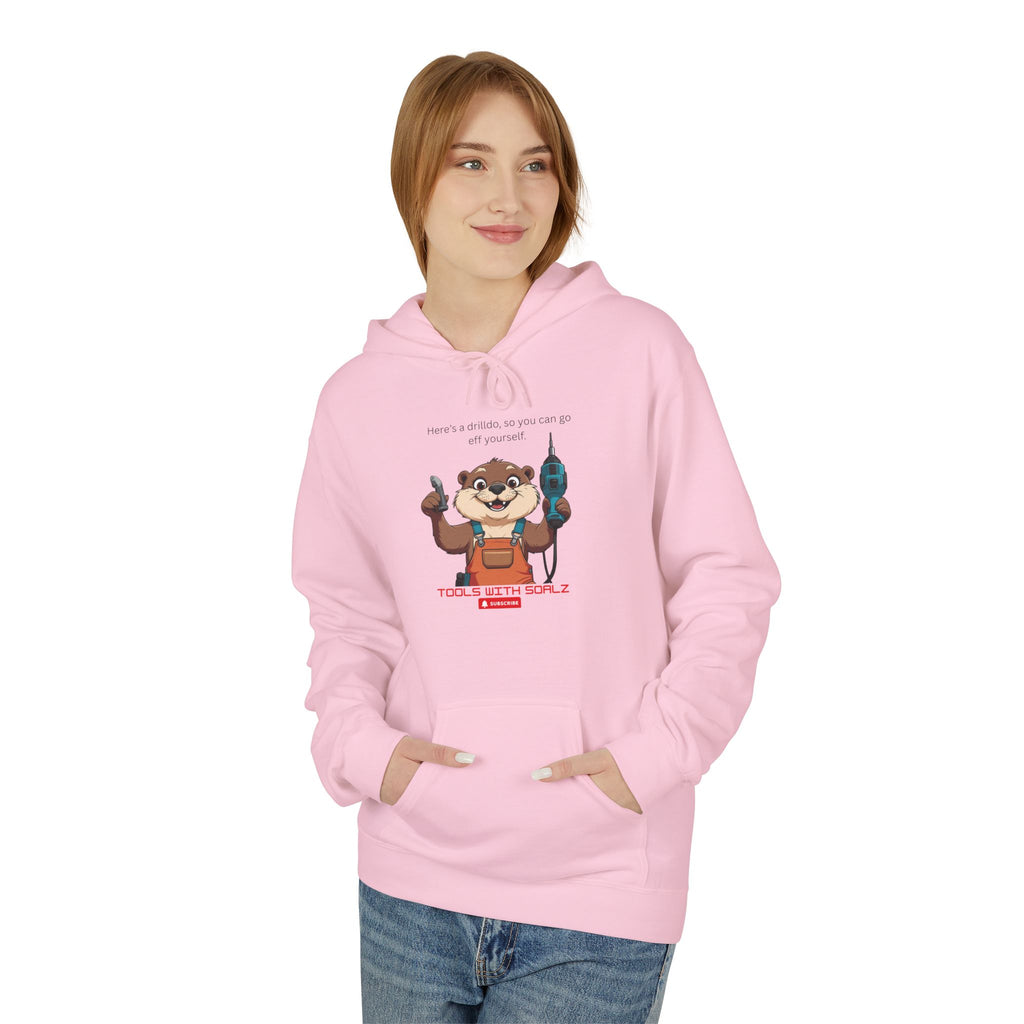 Drilldo -Tools with SoAlz- Cozy Unisex Fleece for Gifts, Casual Wear, Funny Style, Animal Lovers, Holiday Celebrations