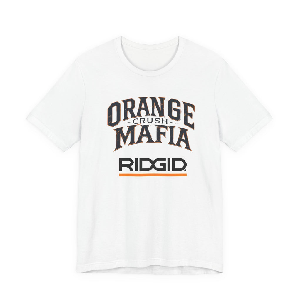 Orange Crush Mafia Unisex Tee - Trendy, Casual Wear for Fans, Birthday Gifts, Summer Celebrations, Music Festivals, Everyday Style