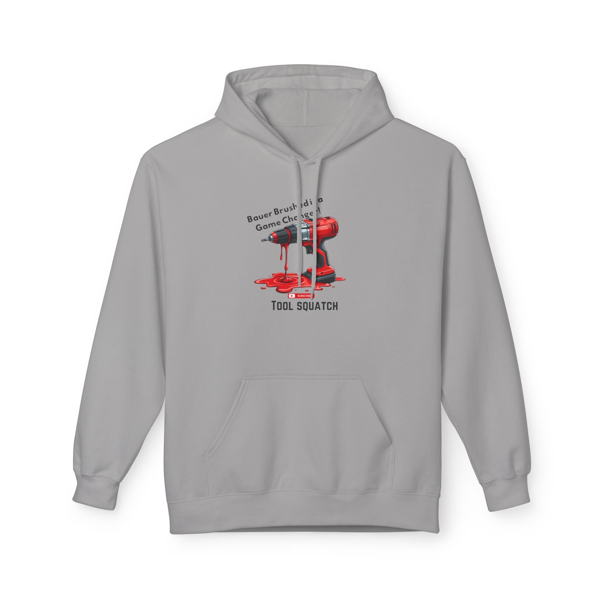 Game Changer Hoodie, Tool Squatch, Funny DIY Apparel, Perfect Gift for Builders, Tools & Crafts Lover, Unisex Fleece Sweatshirt