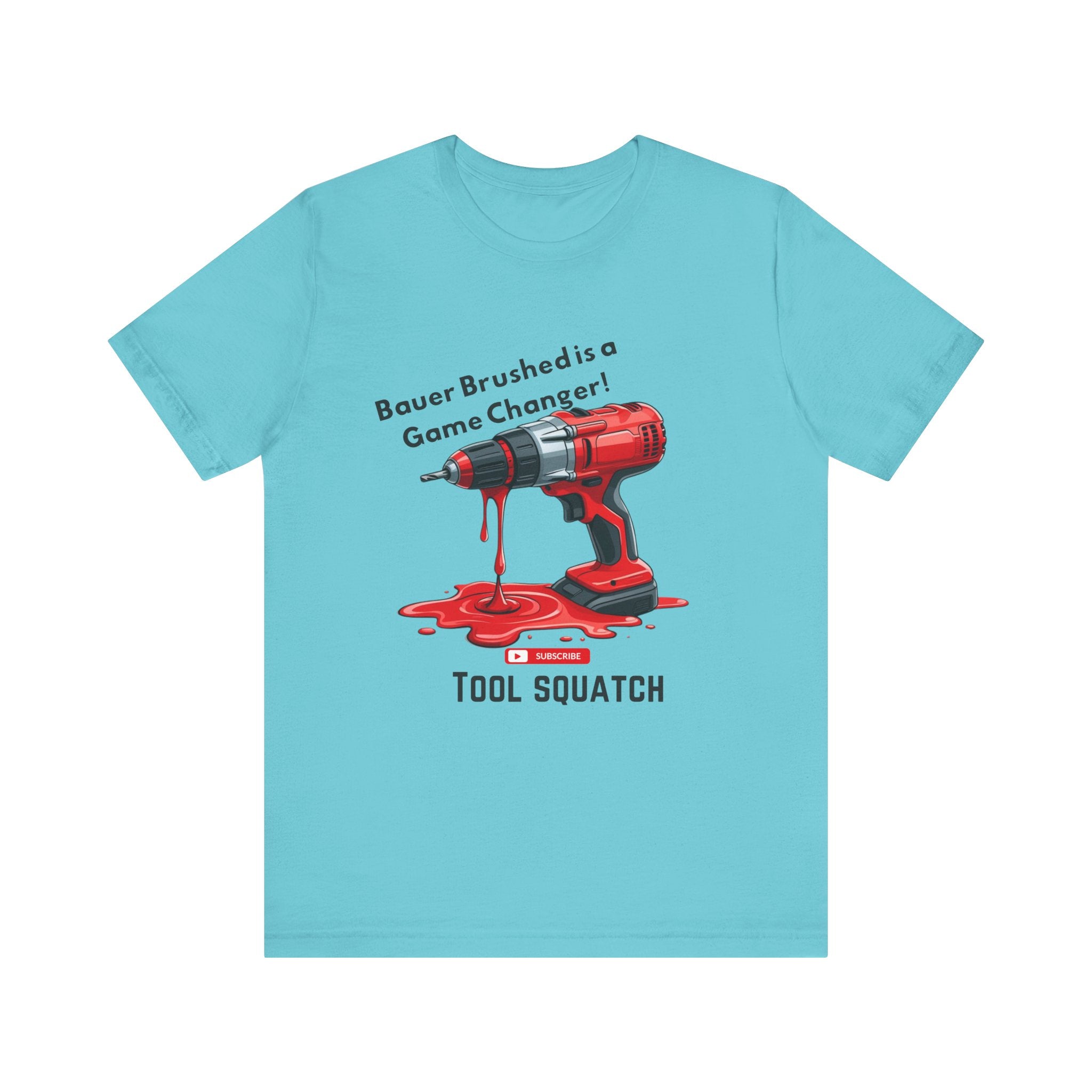 Game Changer, Funny Drill Graphic Tee - Tool Squatch, Casual Shirt for DIY Lovers, Gift for Handyman, Father's Day or Birthday T-Shirt