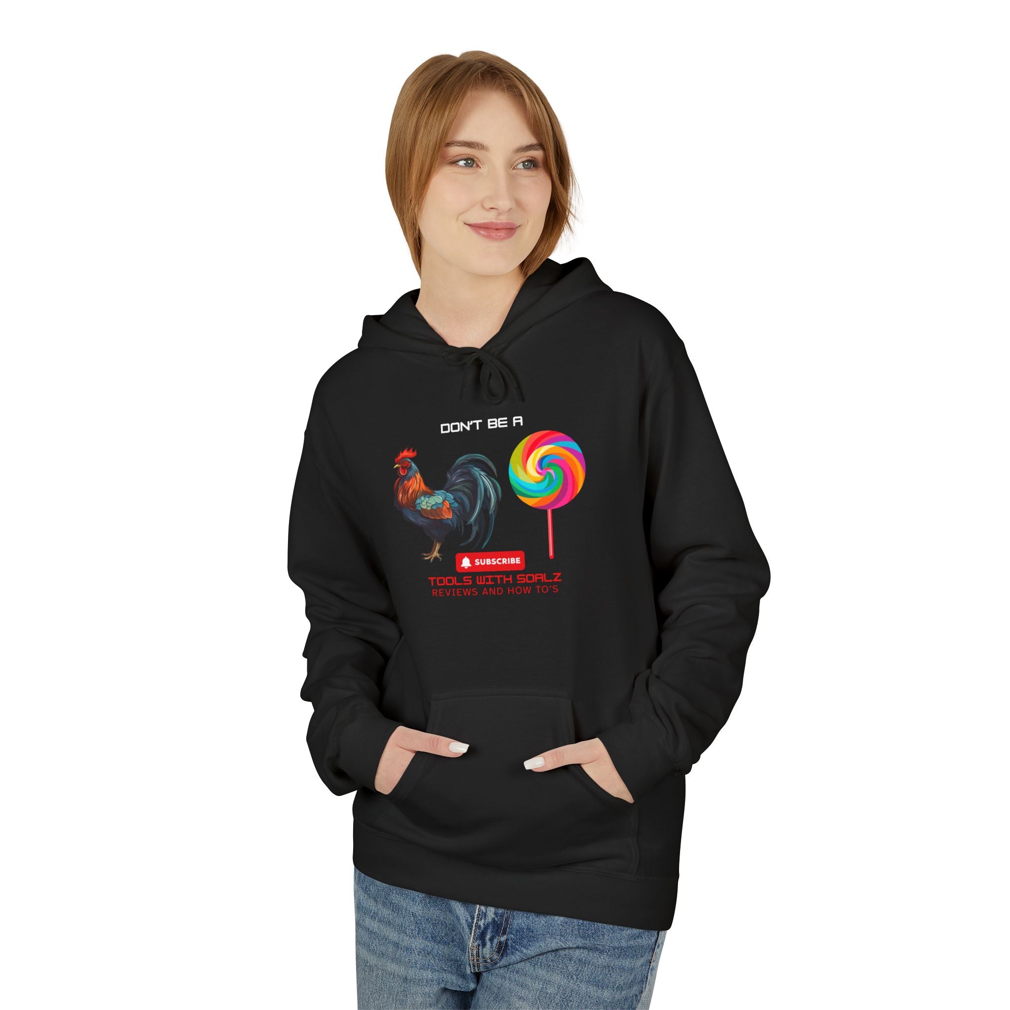 Don't Be A Rooster Lollipop, Tools with SoAlz : Fun and Cozy, Perfect for Everyday Wear, Great Gift for Holidays and Celebrations, Unisex Fashion