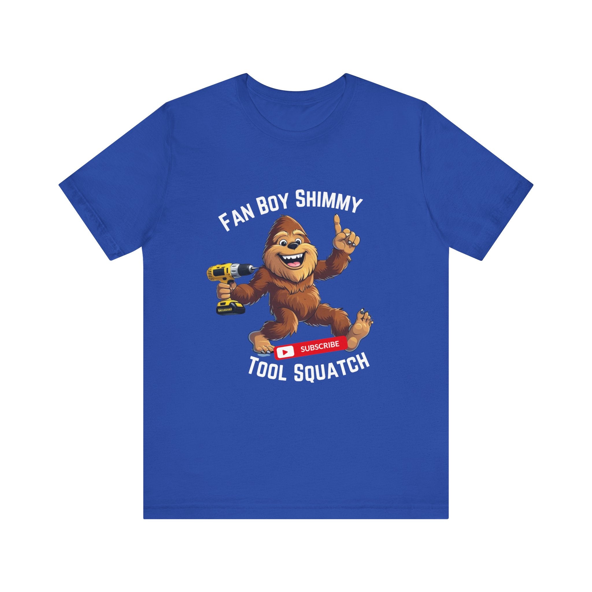 Fanboy Shimmy Tee for Adults, Great for Gifts, Party Wear, Casual Style, YouTube Fans, Unisex Jersey Tee