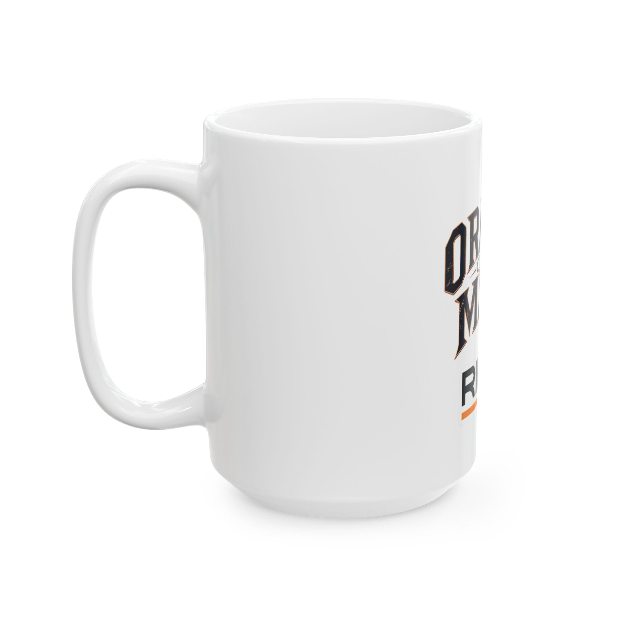 Orange Crush Mafia Ceramic Mug - Fun Coffee Cup, Gift for Friends, Office Decor, Unique Drinkware, 11oz & 15oz Options