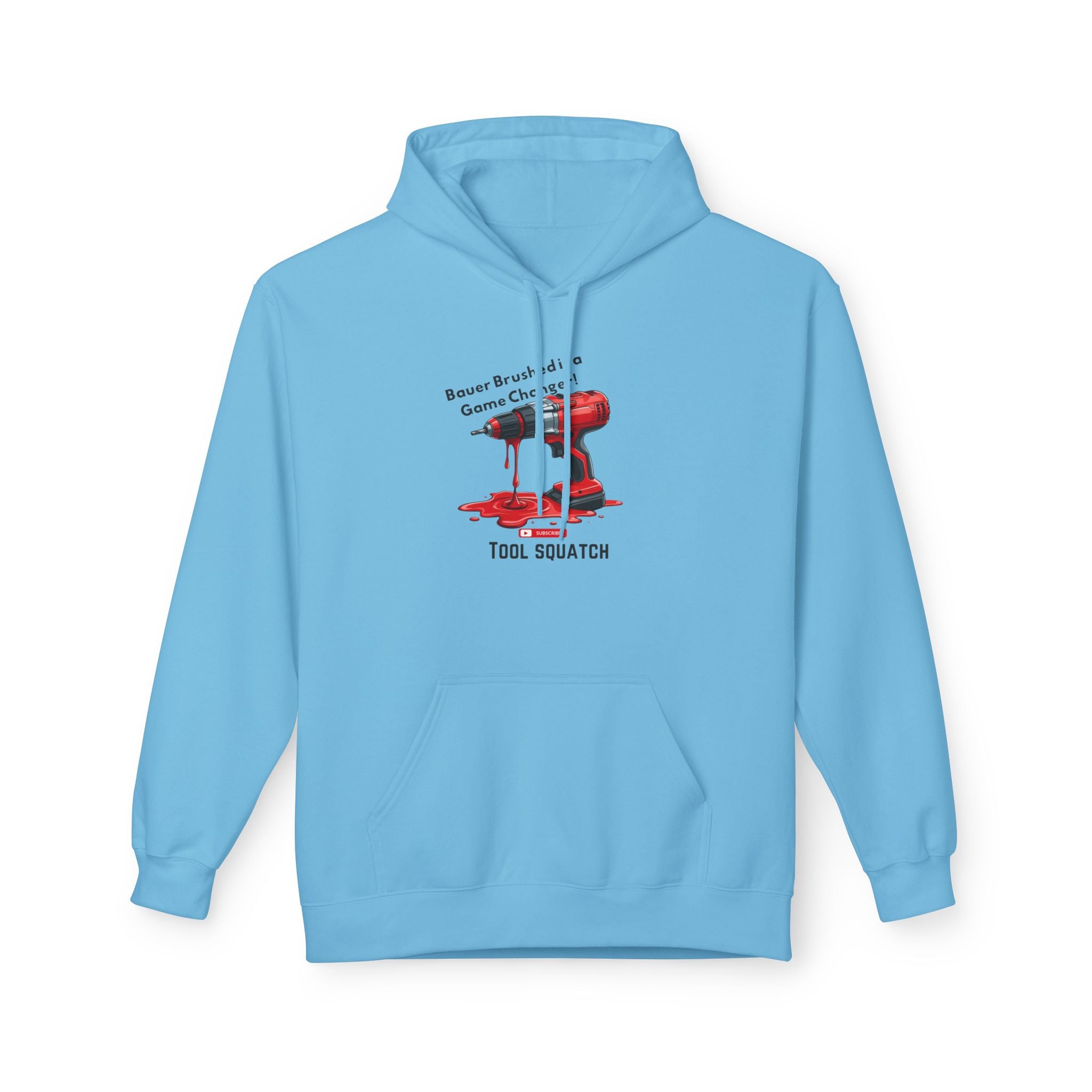 Game Changer Hoodie, Tool Squatch, Funny DIY Apparel, Perfect Gift for Builders, Tools & Crafts Lover, Unisex Fleece Sweatshirt