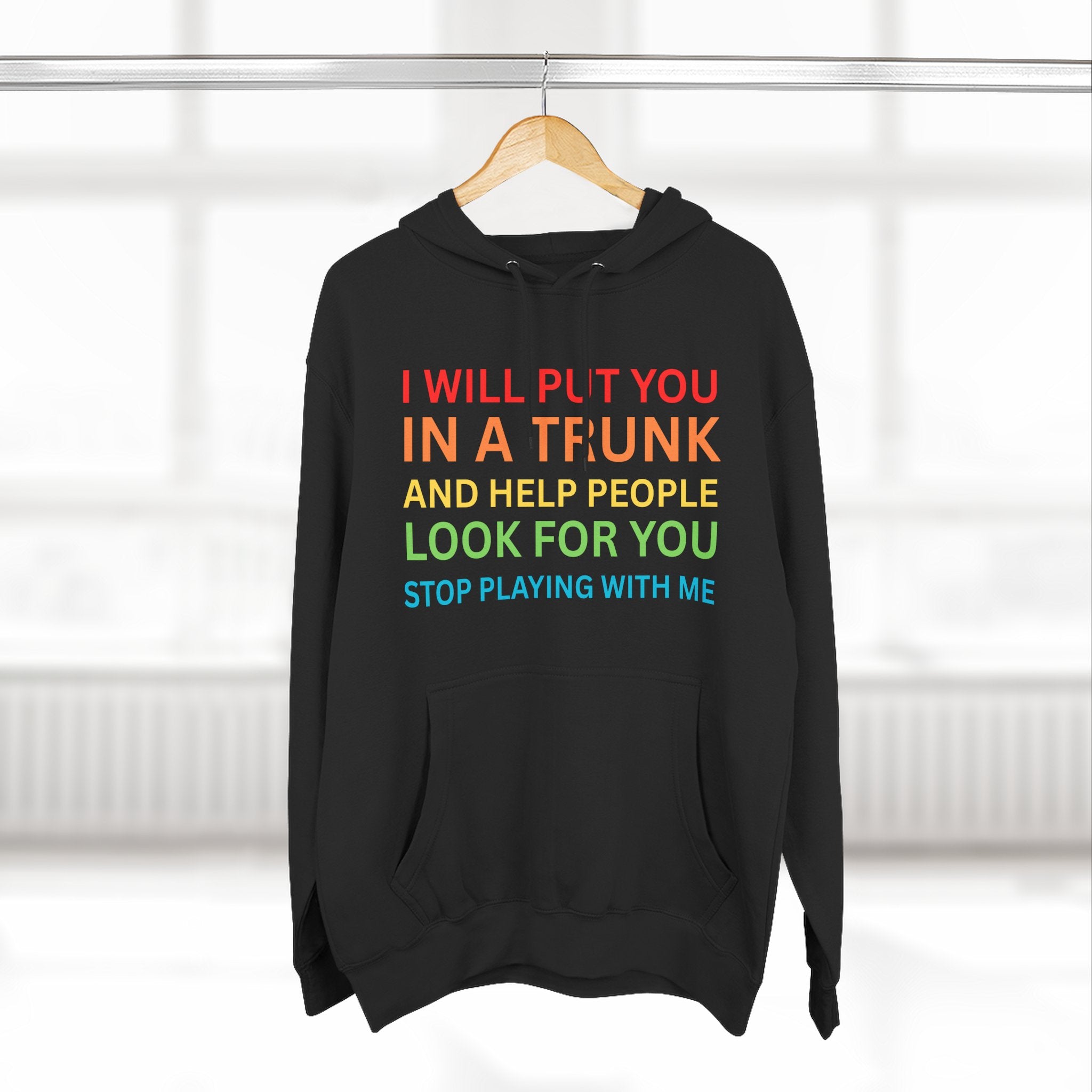 In A Trunk Three-Panel Fleece Hoodie, Funny Hooded Sweatshirt, Quirky Gift, Unisex Pullover, Casual Wear, Birthday Present, Gift for [...]