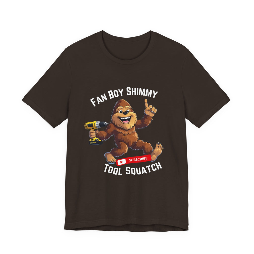Fanboy Shimmy Tee for Adults, Great for Gifts, Party Wear, Casual Style, YouTube Fans, Unisex Jersey Tee