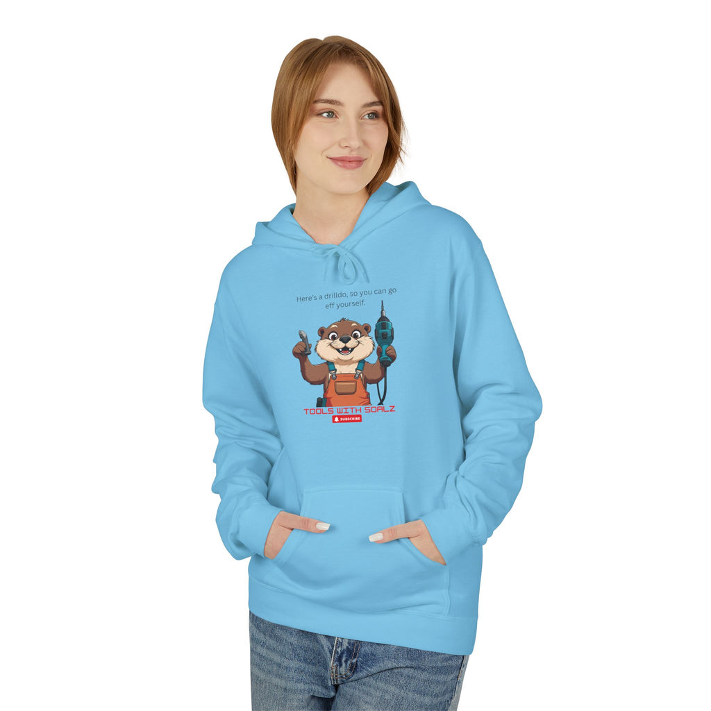Drilldo -Tools with SoAlz- Cozy Unisex Fleece for Gifts, Casual Wear, Funny Style, Animal Lovers, Holiday Celebrations
