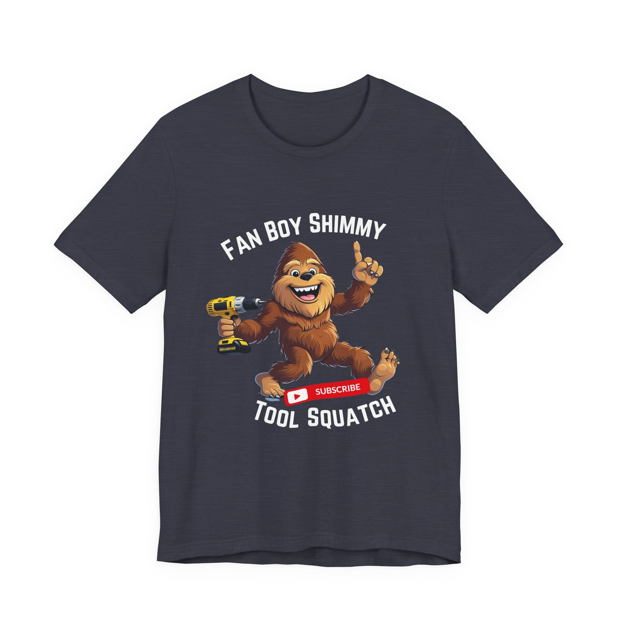 Fanboy Shimmy Tee for Adults, Great for Gifts, Party Wear, Casual Style, YouTube Fans, Unisex Jersey Tee