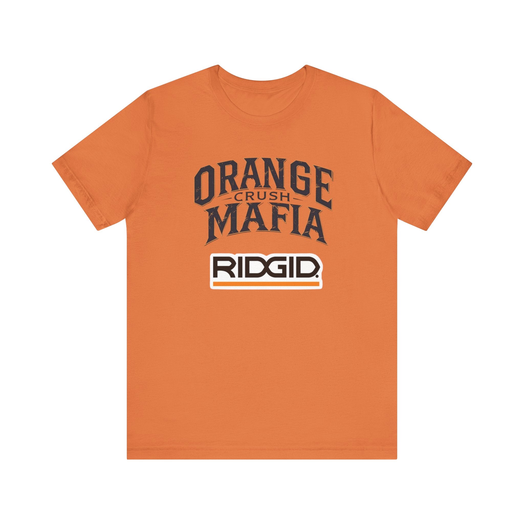 Orange Crush Mafia Unisex Tee - Trendy, Casual Wear for Fans, Birthday Gifts, Summer Celebrations, Music Festivals, Everyday Style