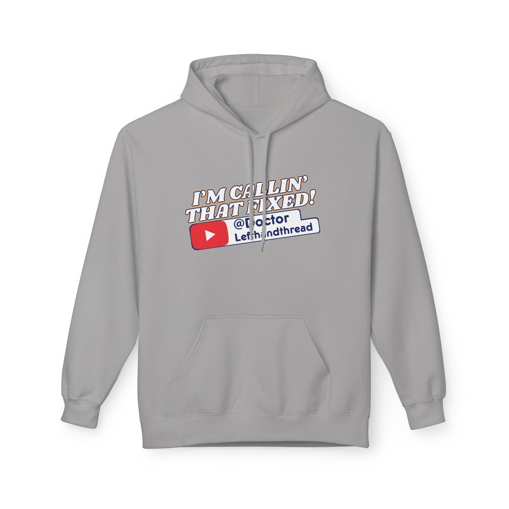 I'm Callin' That Fixed! Doctor Lefthandthread Funny Gift for YouTube Fans, Cozy Sweatshirt, Perfect for Casual Wear & Holidays