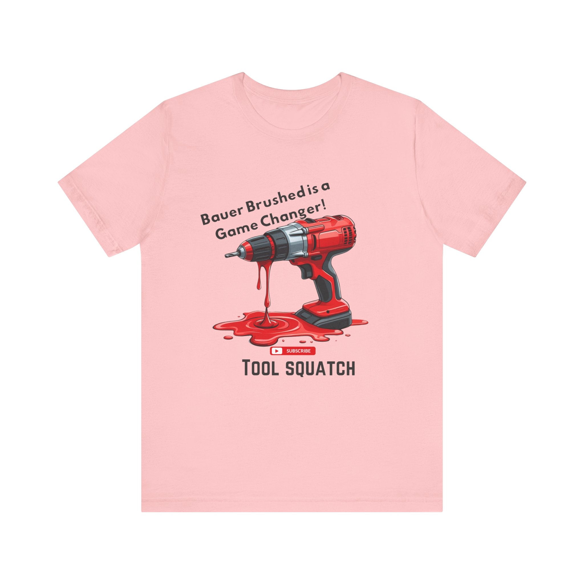 Game Changer, Funny Drill Graphic Tee - Tool Squatch, Casual Shirt for DIY Lovers, Gift for Handyman, Father's Day or Birthday T-Shirt