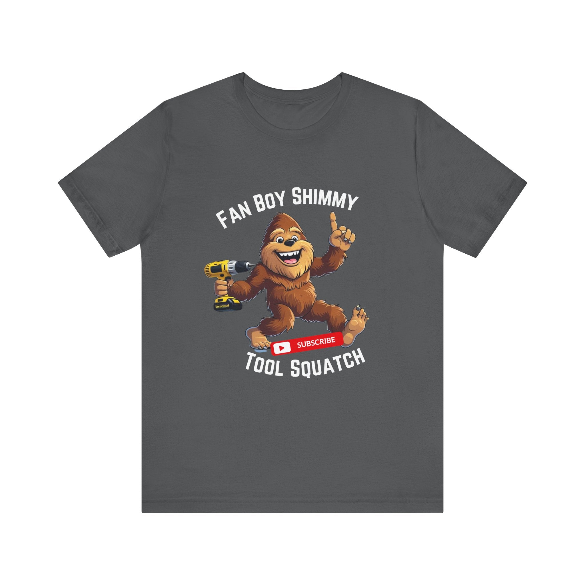 Fanboy Shimmy Tee for Adults, Great for Gifts, Party Wear, Casual Style, YouTube Fans, Unisex Jersey Tee