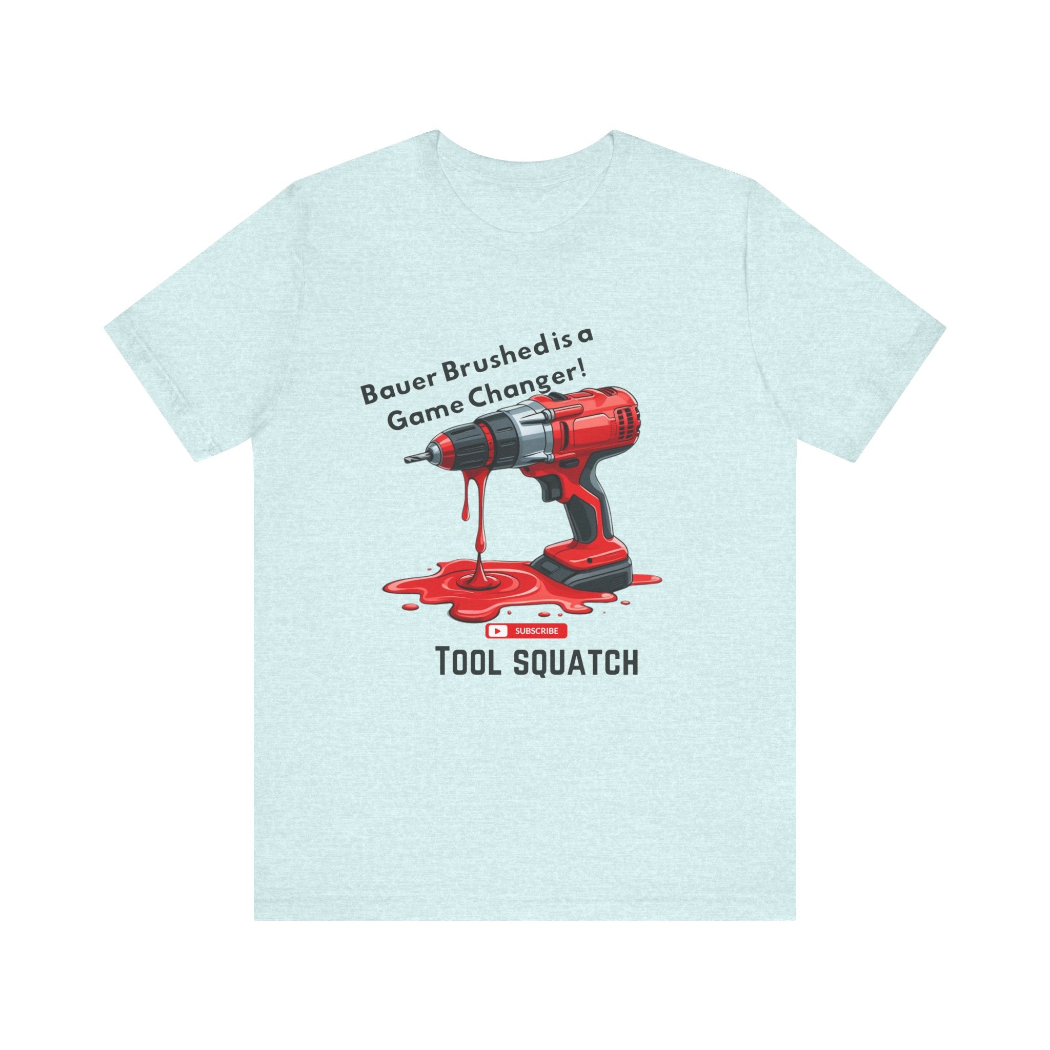 Game Changer, Funny Drill Graphic Tee - Tool Squatch, Casual Shirt for DIY Lovers, Gift for Handyman, Father's Day or Birthday T-Shirt