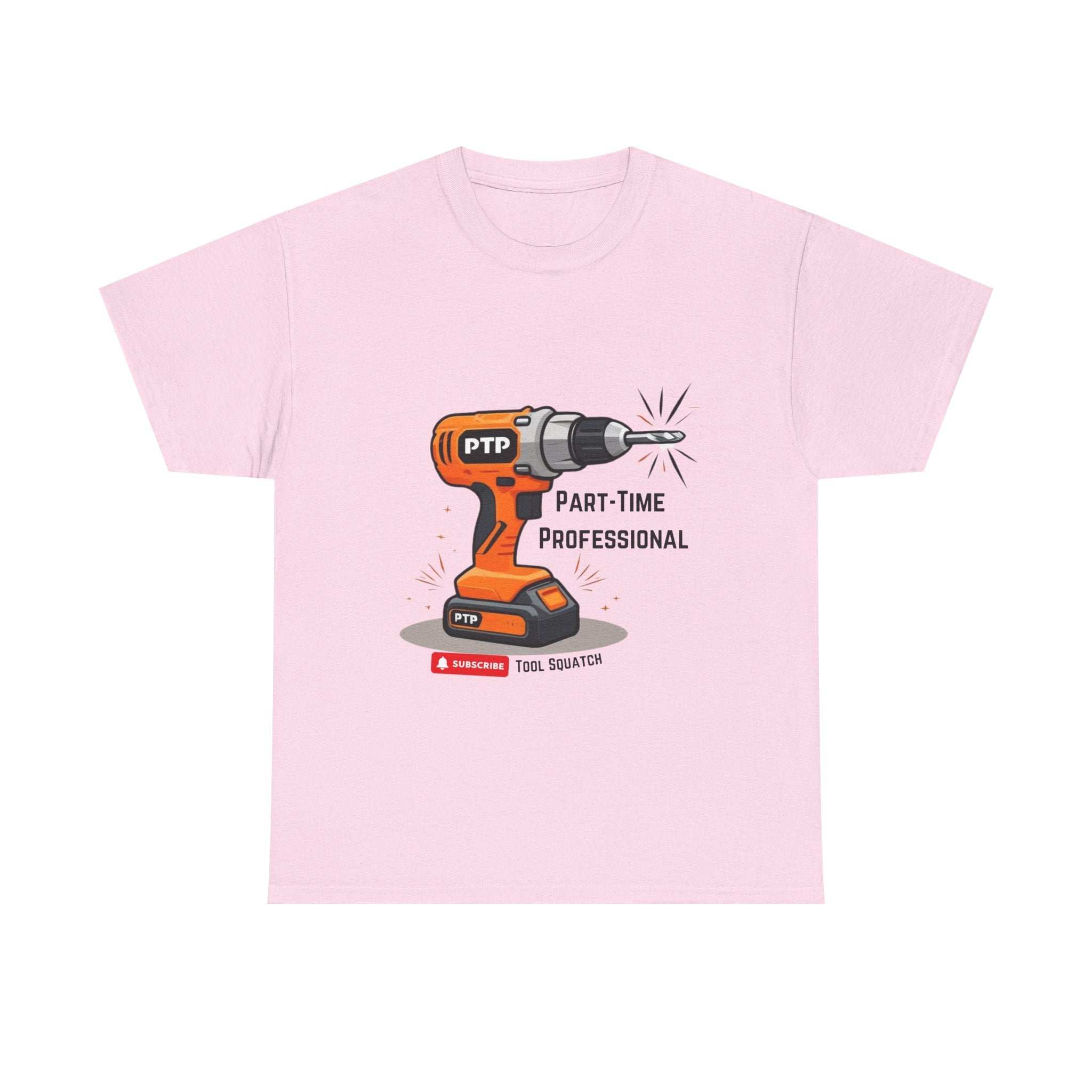 Part-Time Professional Tee - Tool Squatch, Funny Work Shirt, Gift for DIY Lovers, Humorous Cotton Tee, Tool Enthusiast Apparels, Birthday Gift Idea