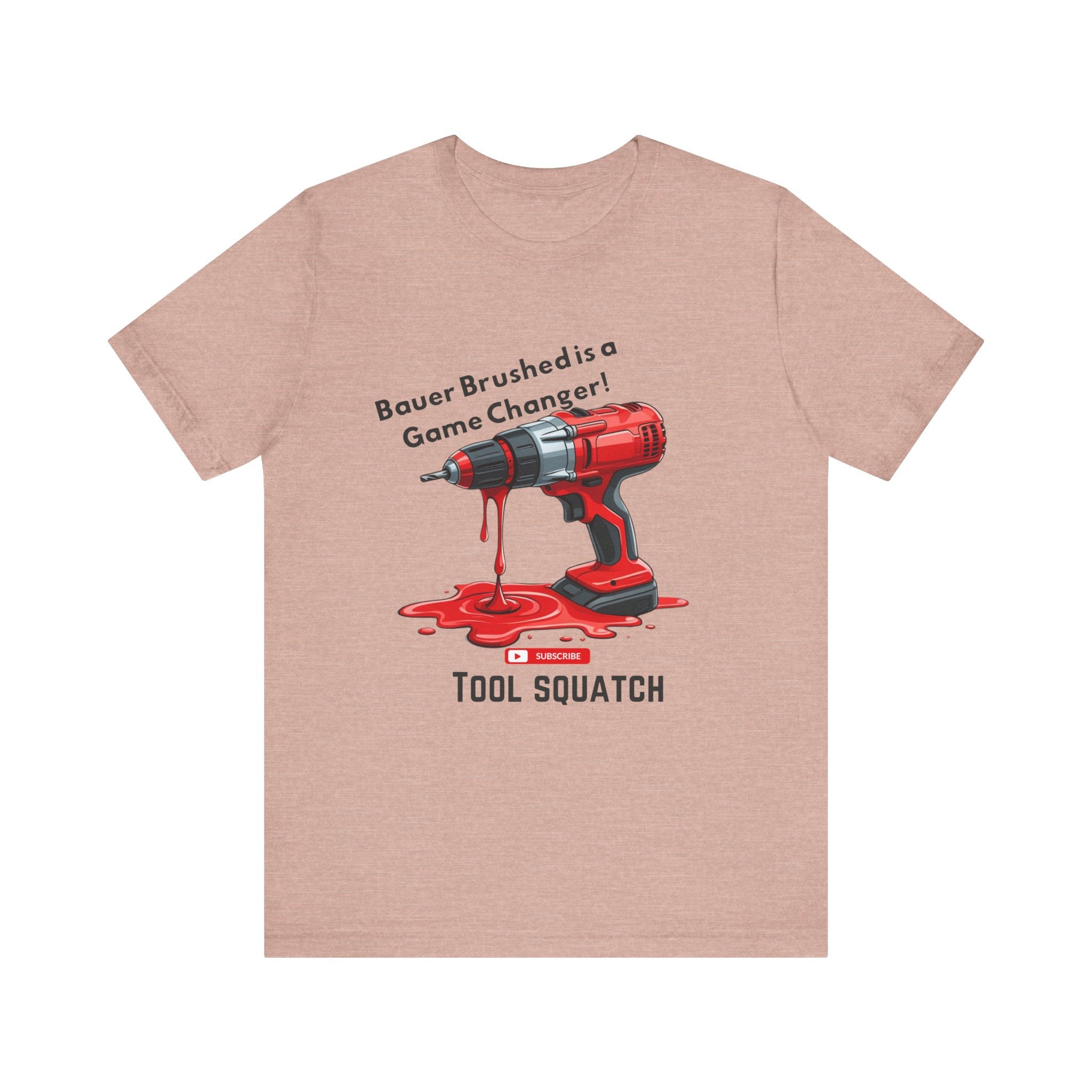 Game Changer, Funny Drill Graphic Tee - Tool Squatch, Casual Shirt for DIY Lovers, Gift for Handyman, Father's Day or Birthday T-Shirt